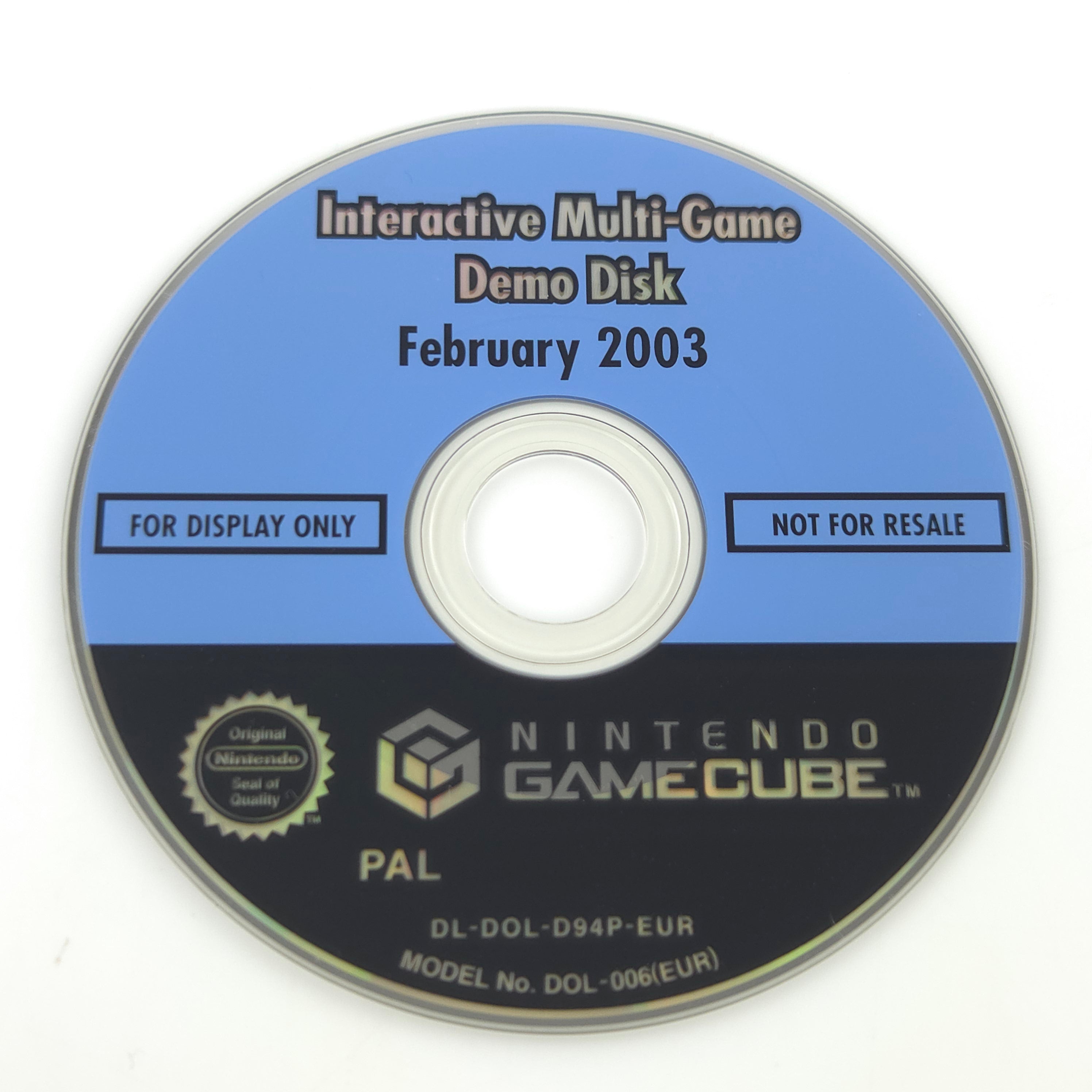Nintendo GameCube Zubehör – Interactive Multi-Game Demo Disk