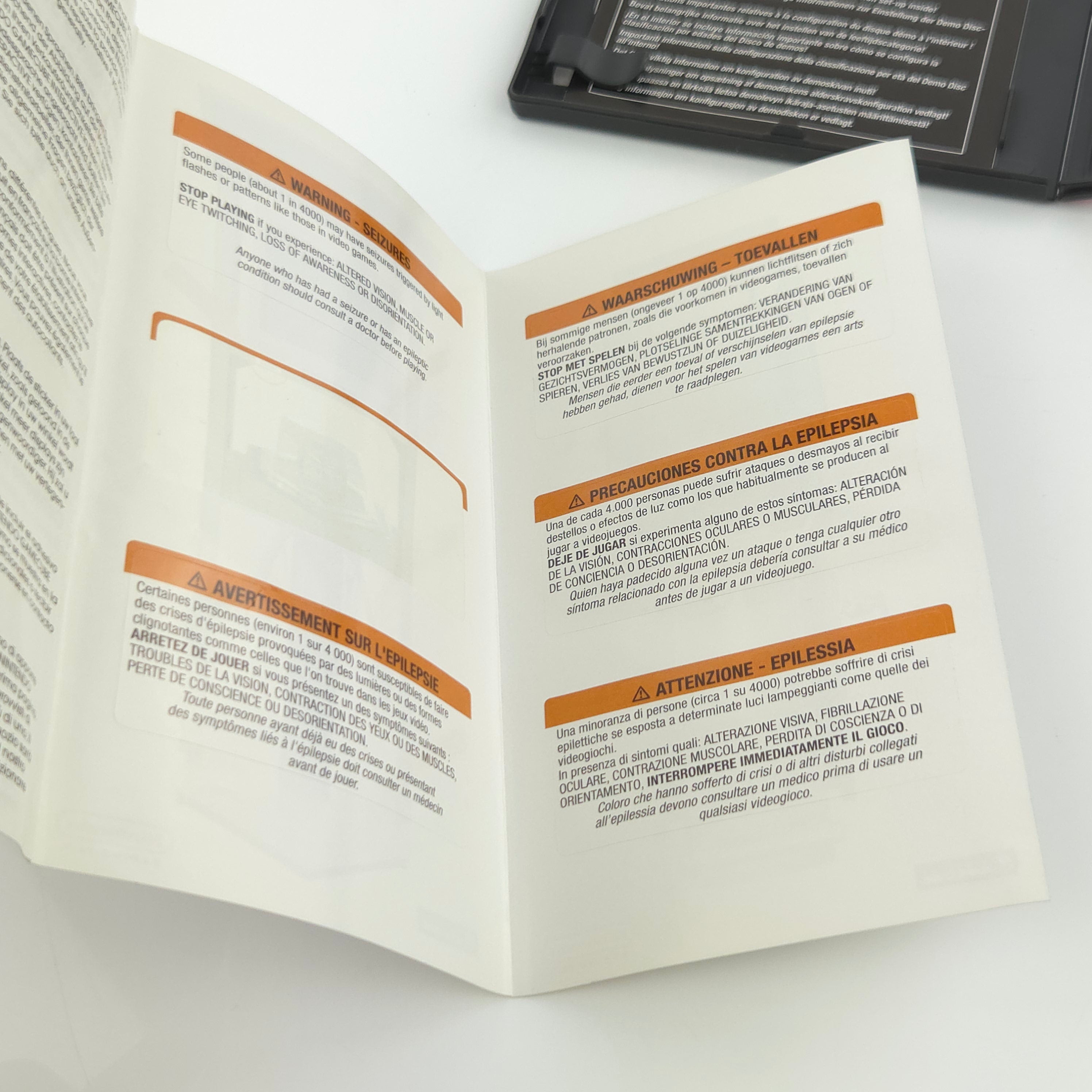 Nintendo GameCube Zubehör – Interactive Multi-Game Demo Disk OVP