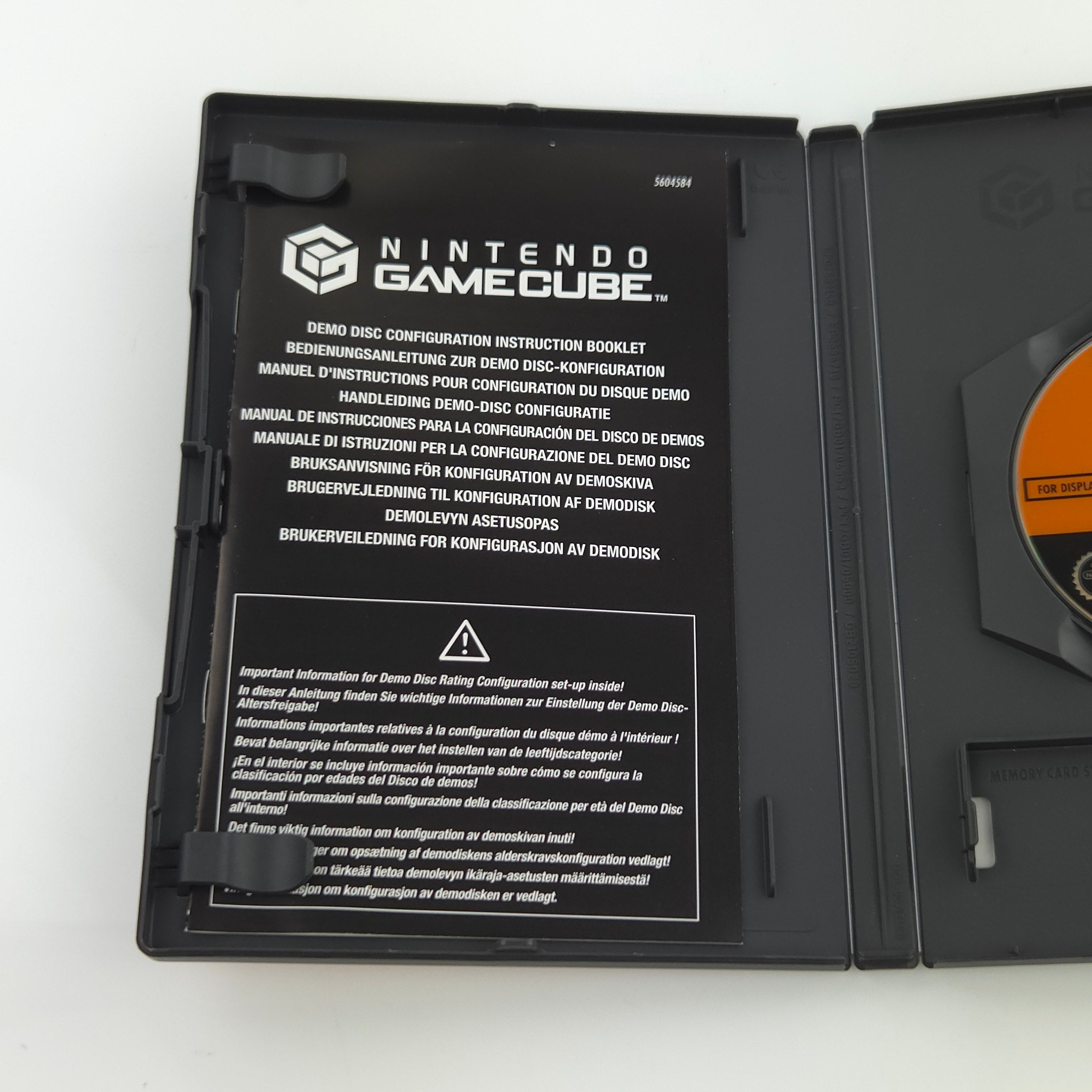 Nintendo GameCube Zubehör – Demo Disk November 2003 OVP