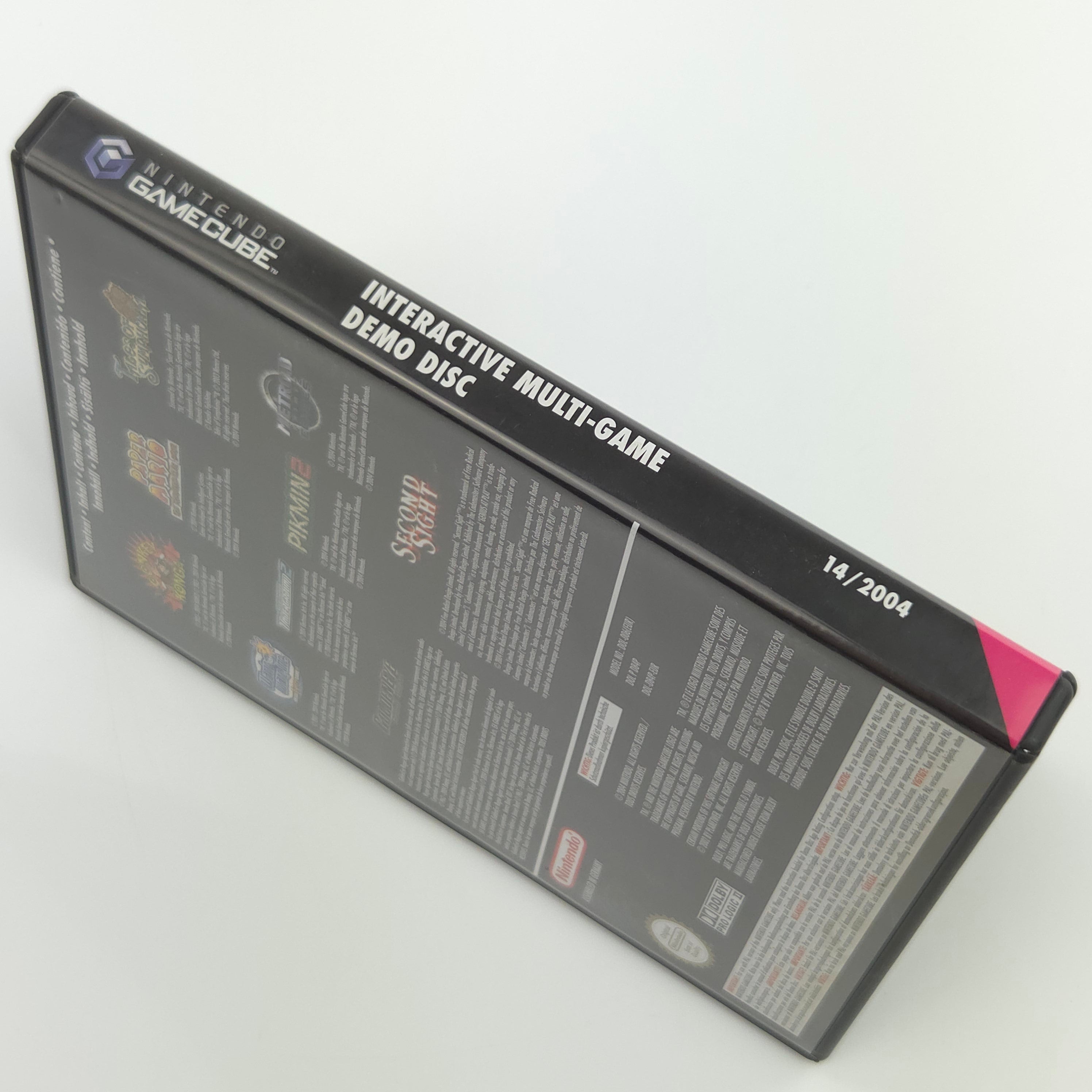 Nintendo GameCube Zubehör – Interactive Multi-Game Demo Disk OVP