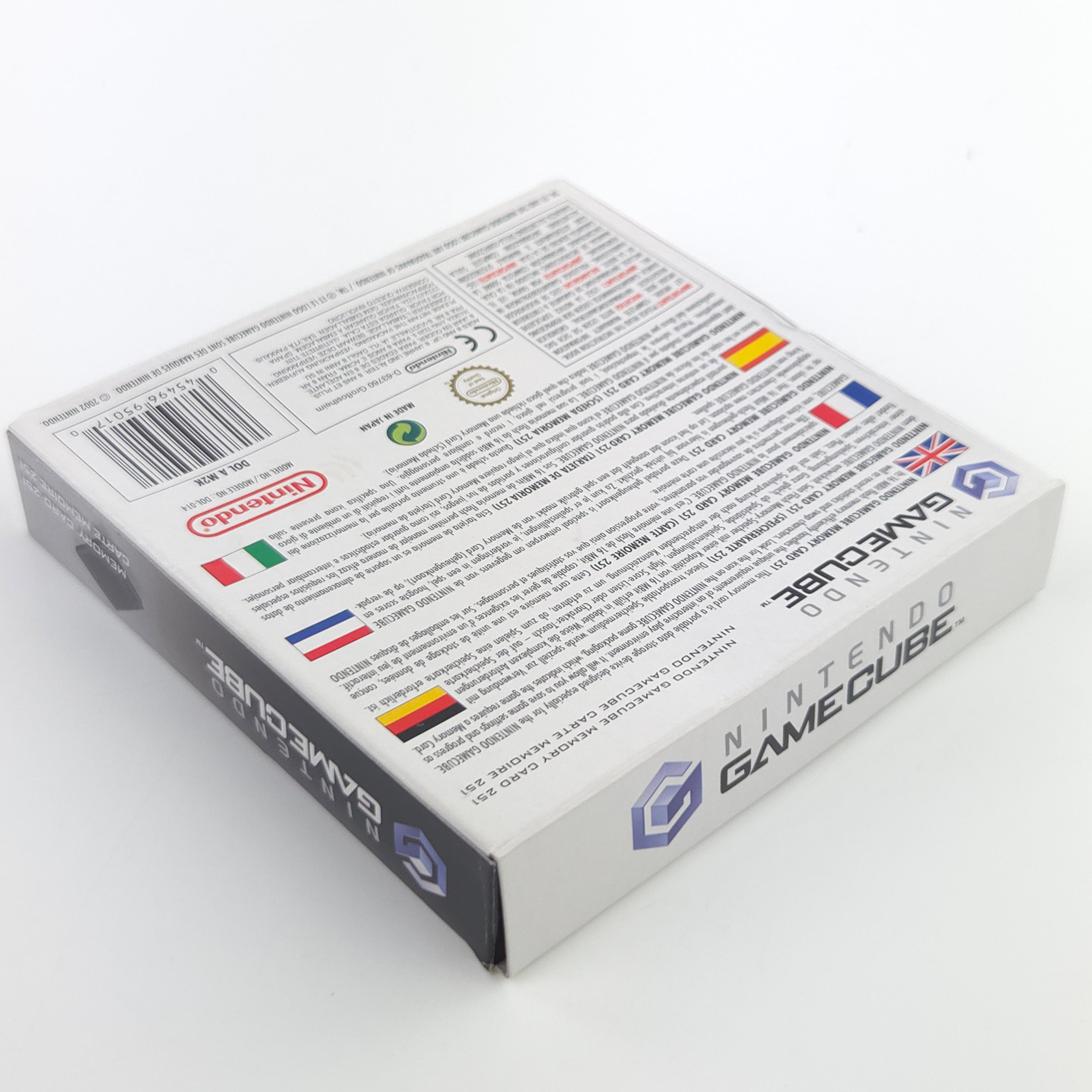 Nintendo Gamecube Zubehör – Memory Card 251 Blocks Schwarz OVP