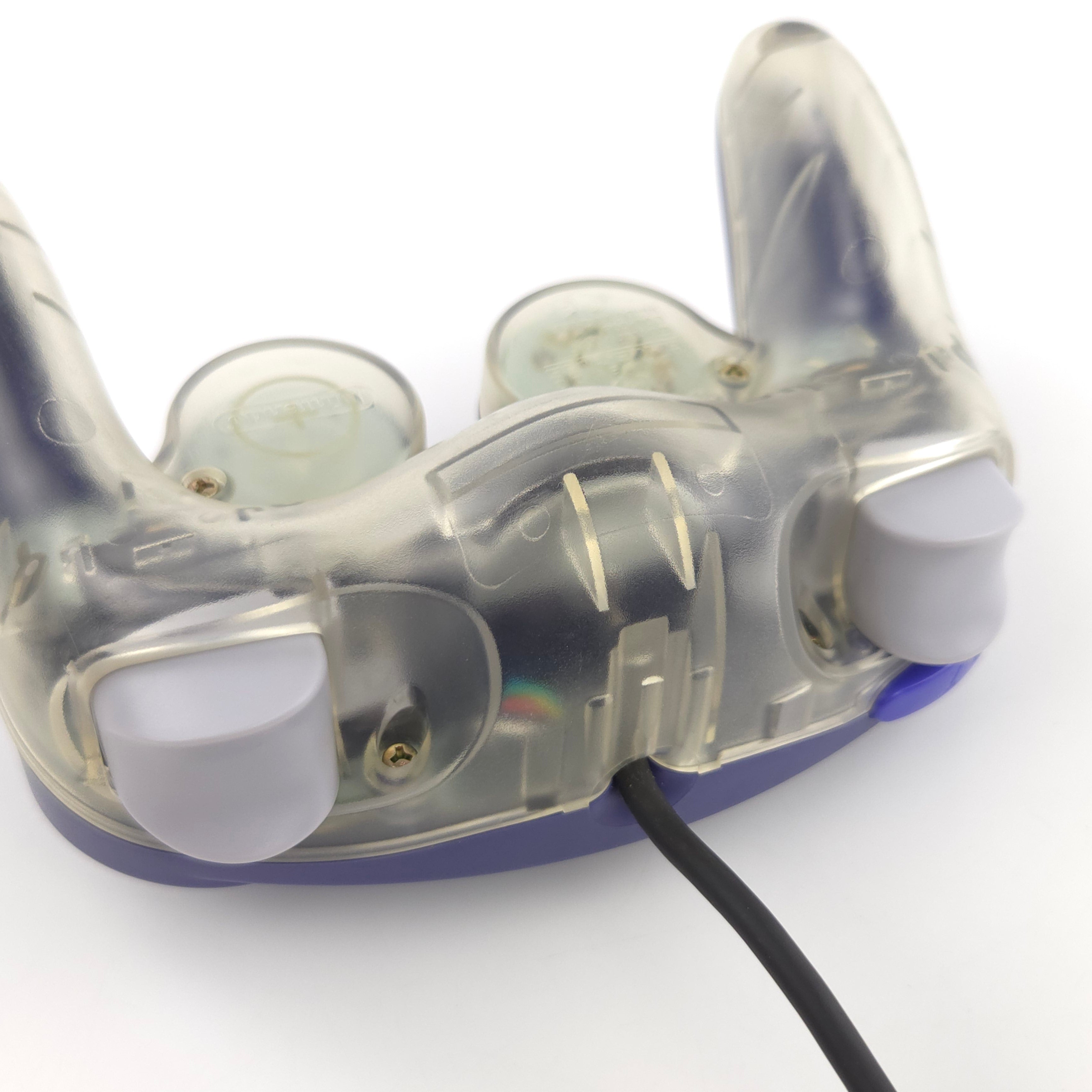 Nintendo Gamecube Original Controller Gamepad Halbtransparent