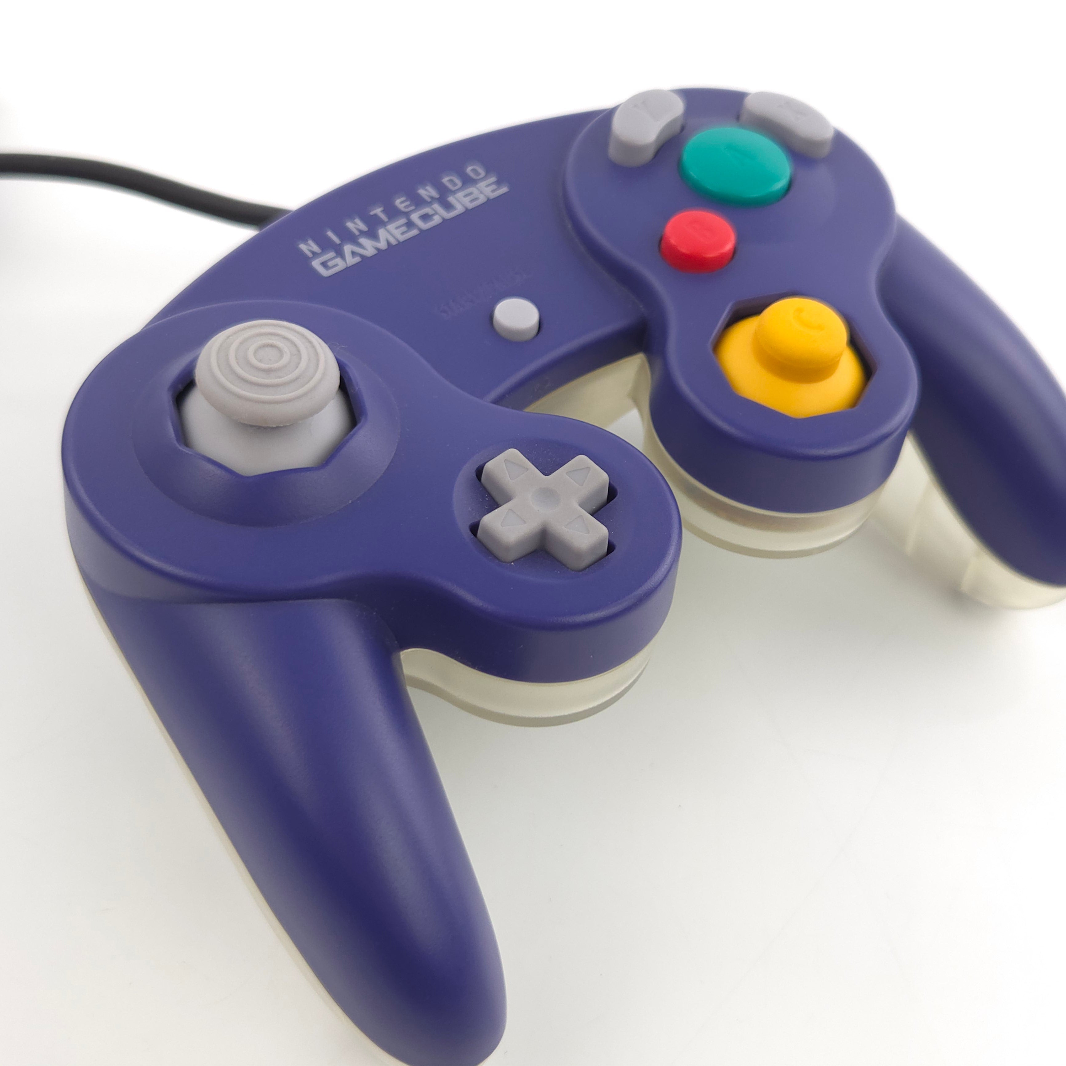 Nintendo Gamecube Original Controller Gamepad Halbtransparent
