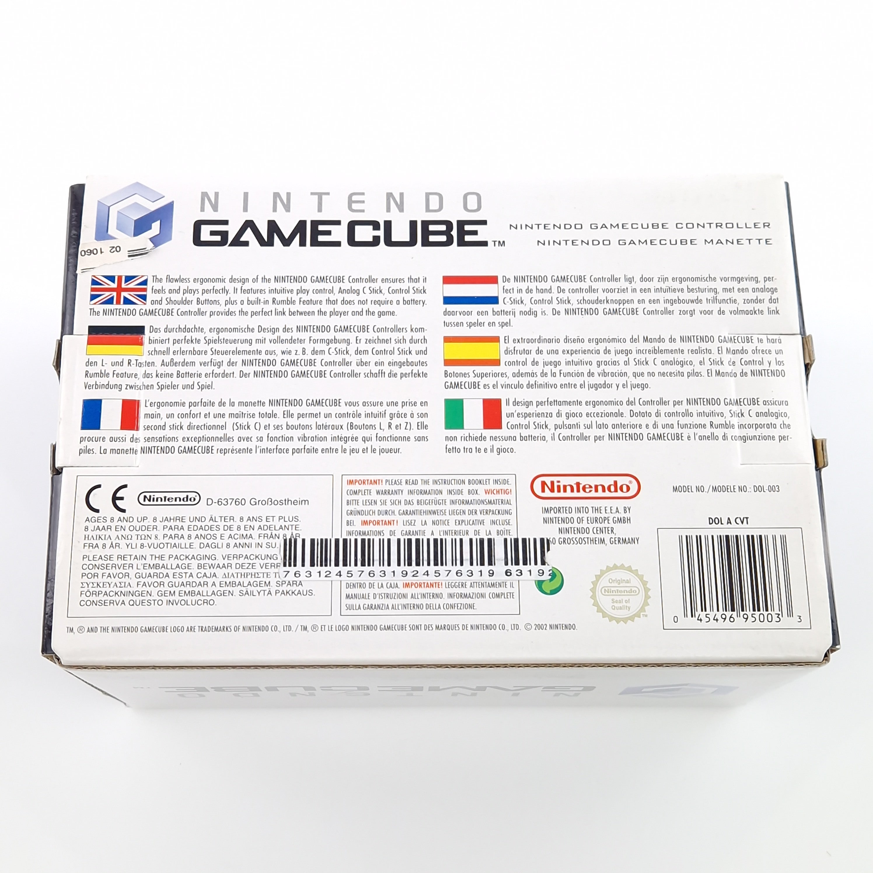 Nintendo Gamecube Zubehör – Original Lila Controller Neu OVP