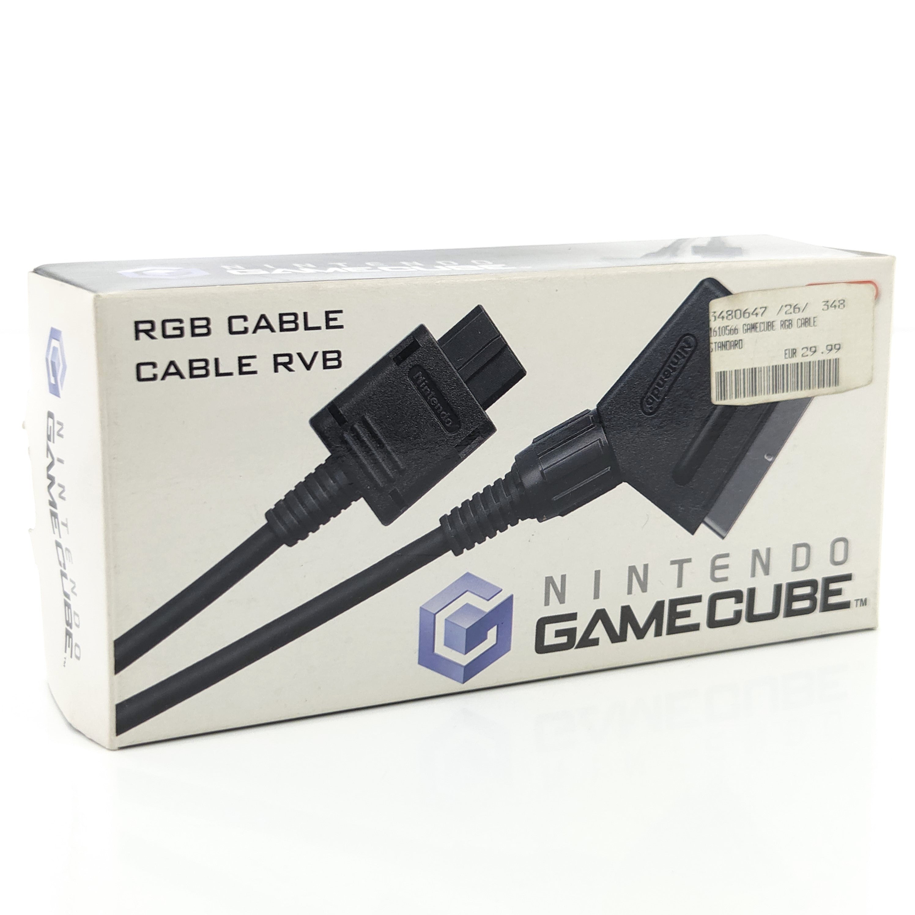 Nintendo Gamecube Zubehör – Original RGB Kabel OVP