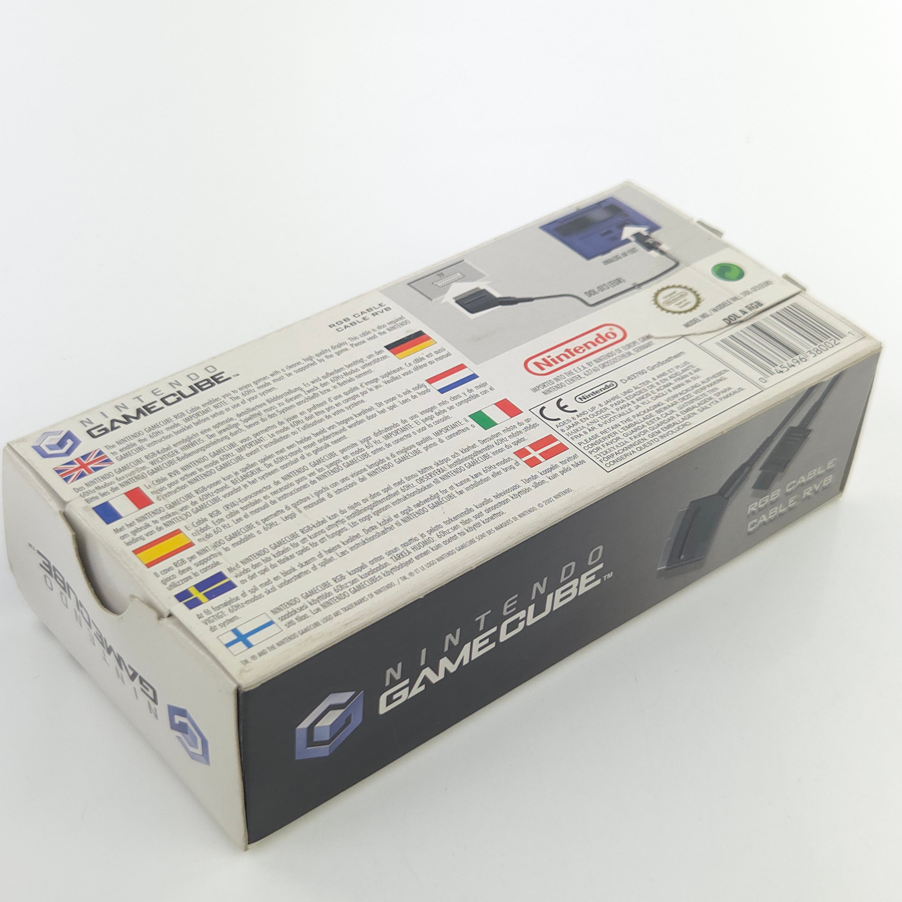 Nintendo Gamecube Zubehör – Original RGB Kabel OVP