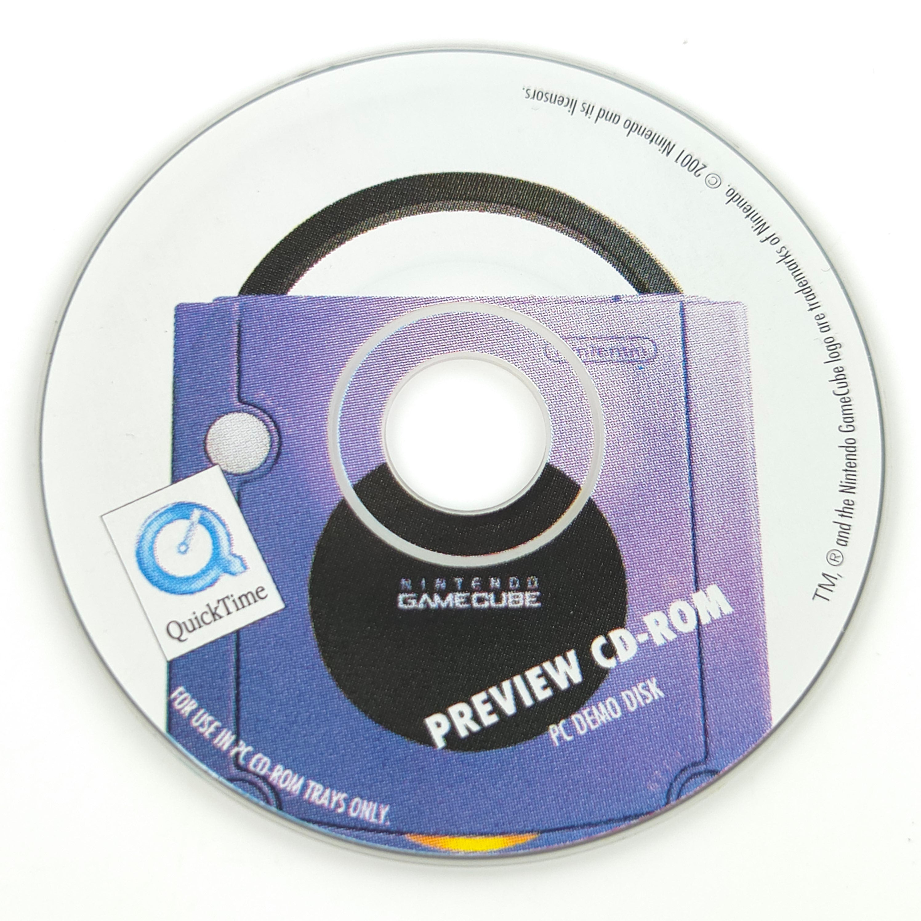 Nintendo GameCube Zubehör – Preview CD-Rom Demo Disk E3 2001