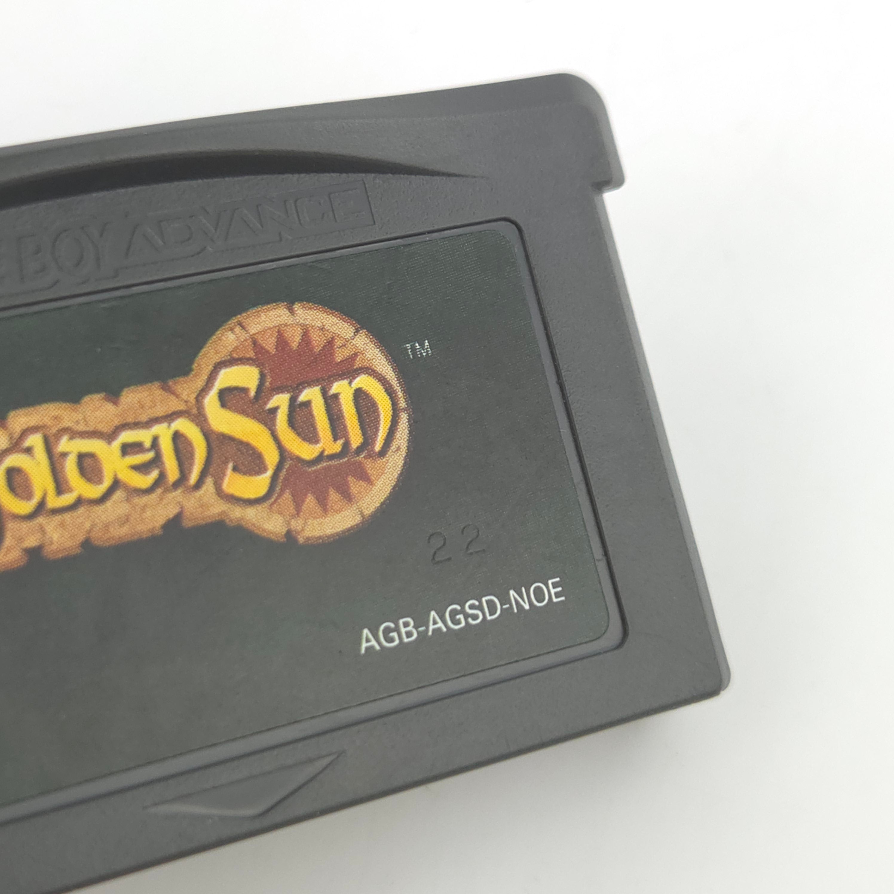 Game Boy Advance Spiel Golden Sun GBA Modul PAL NOE