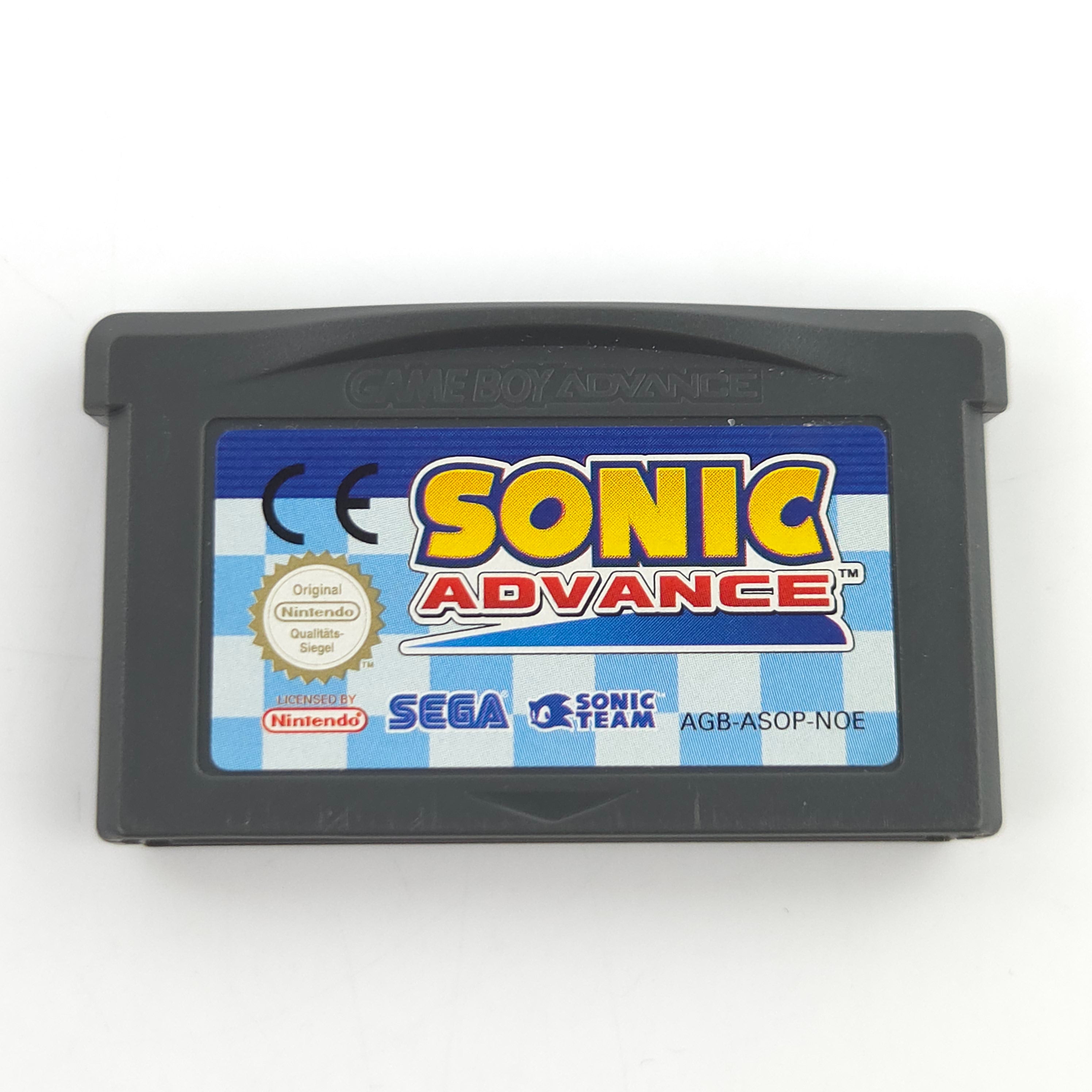 Game Boy Advance Spiel Sonic Advance PAL Modul Sega