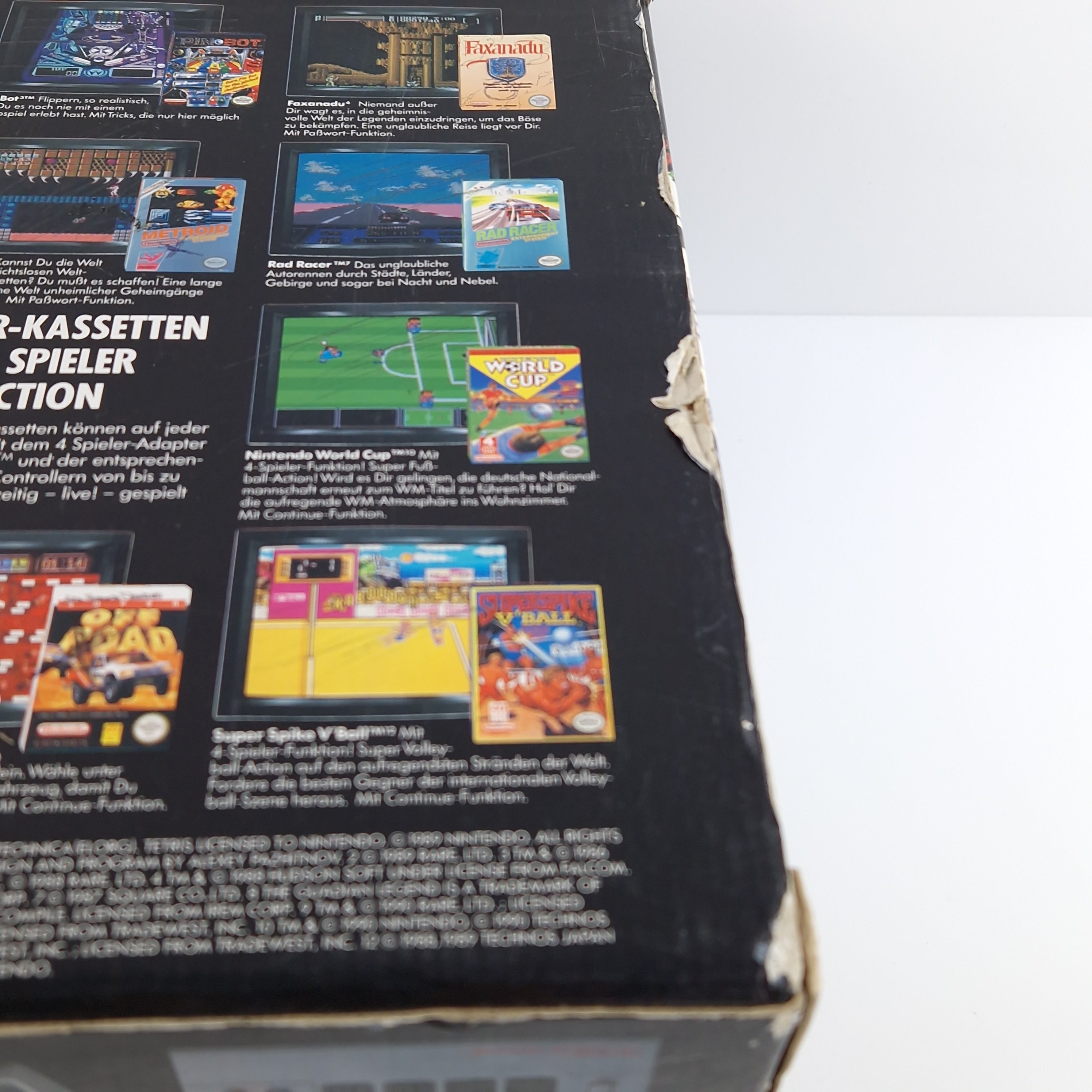 Nintendo NES Konsole Super Set 4 Player Bundle OVP PAL