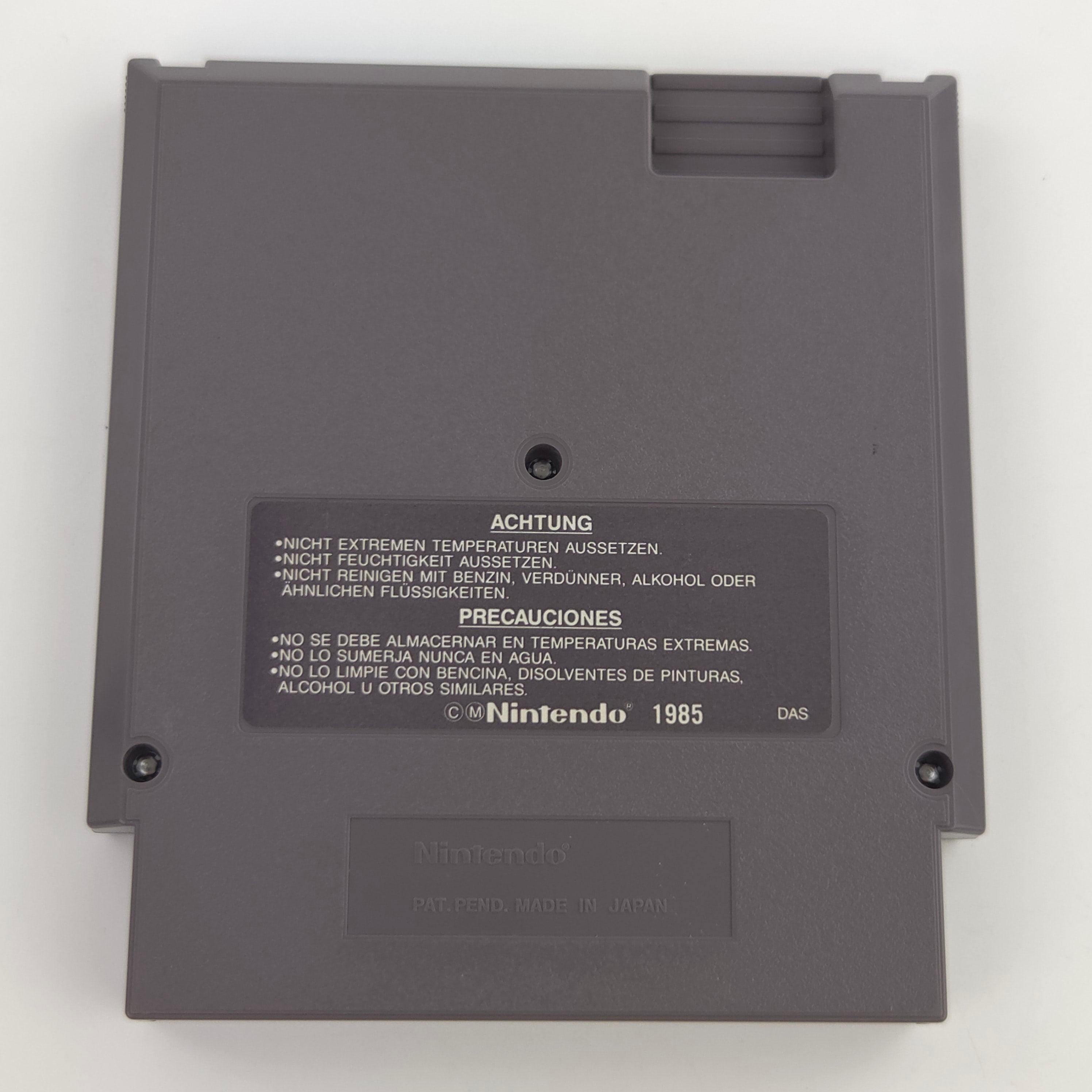 Nintendo NES Spiel Adventure Island II Modul Schuber PAL-B