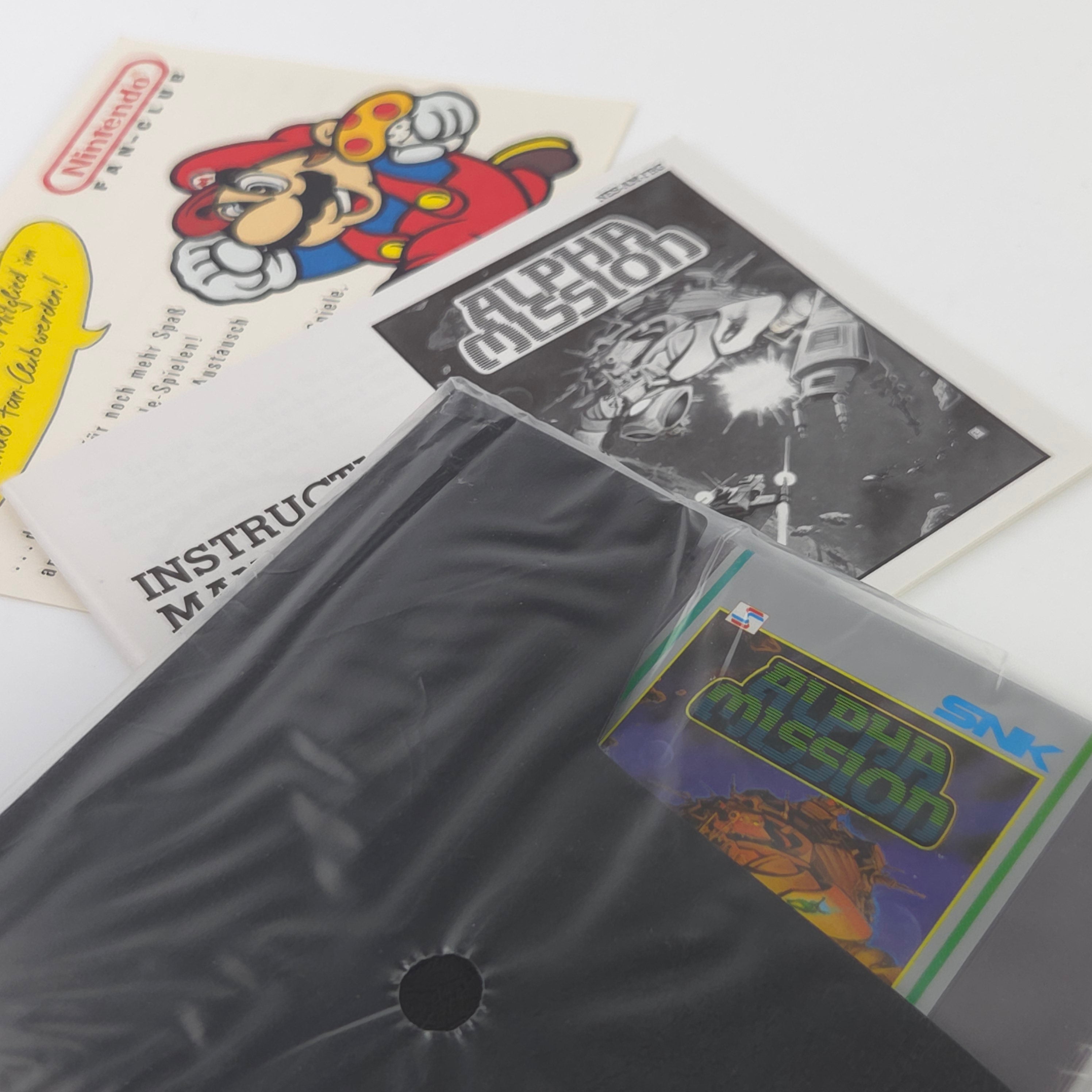 Nintendo NES Spiel – Alpha Mission (OVP CIB PAL)