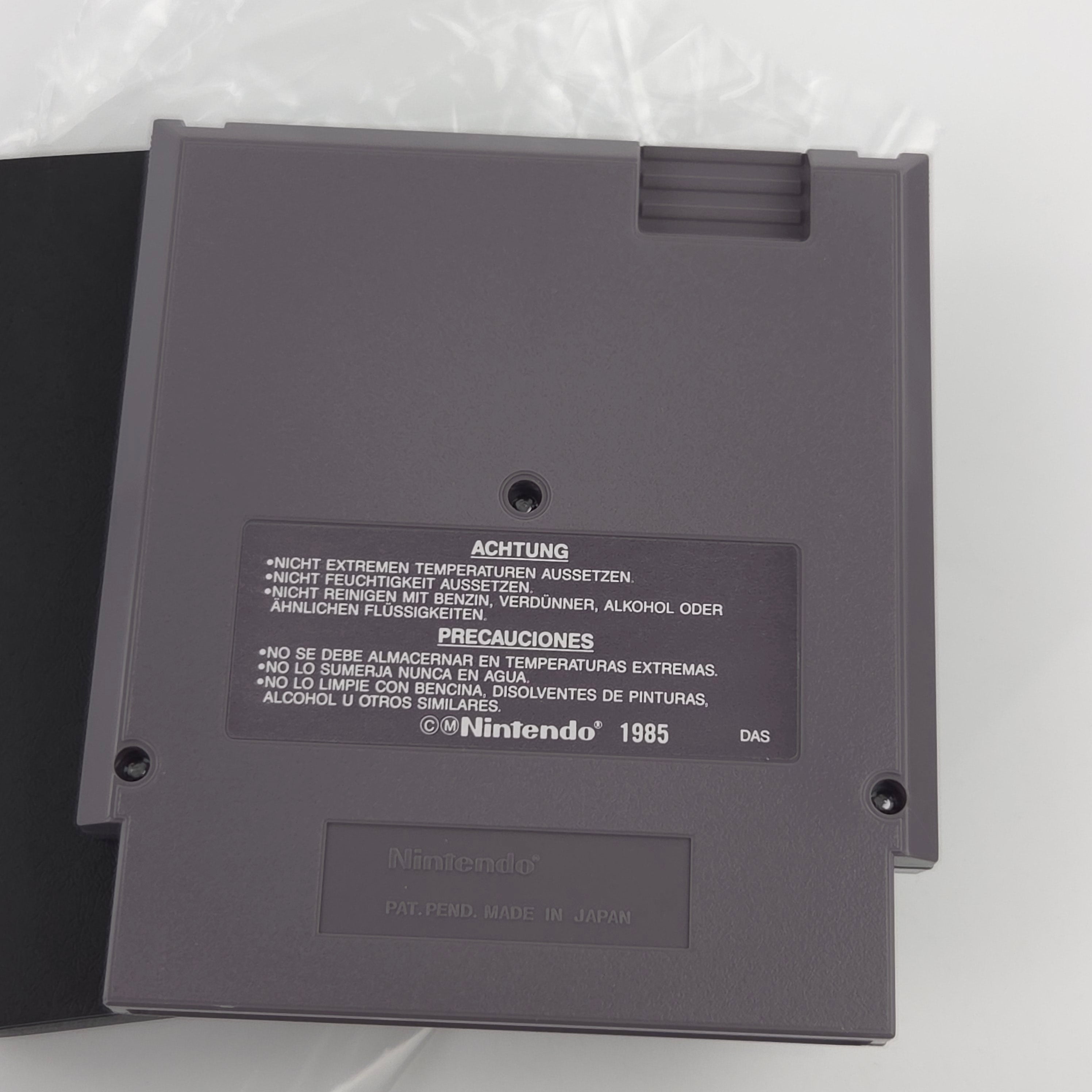 Nintendo NES Spiel – Alpha Mission (OVP CIB PAL)