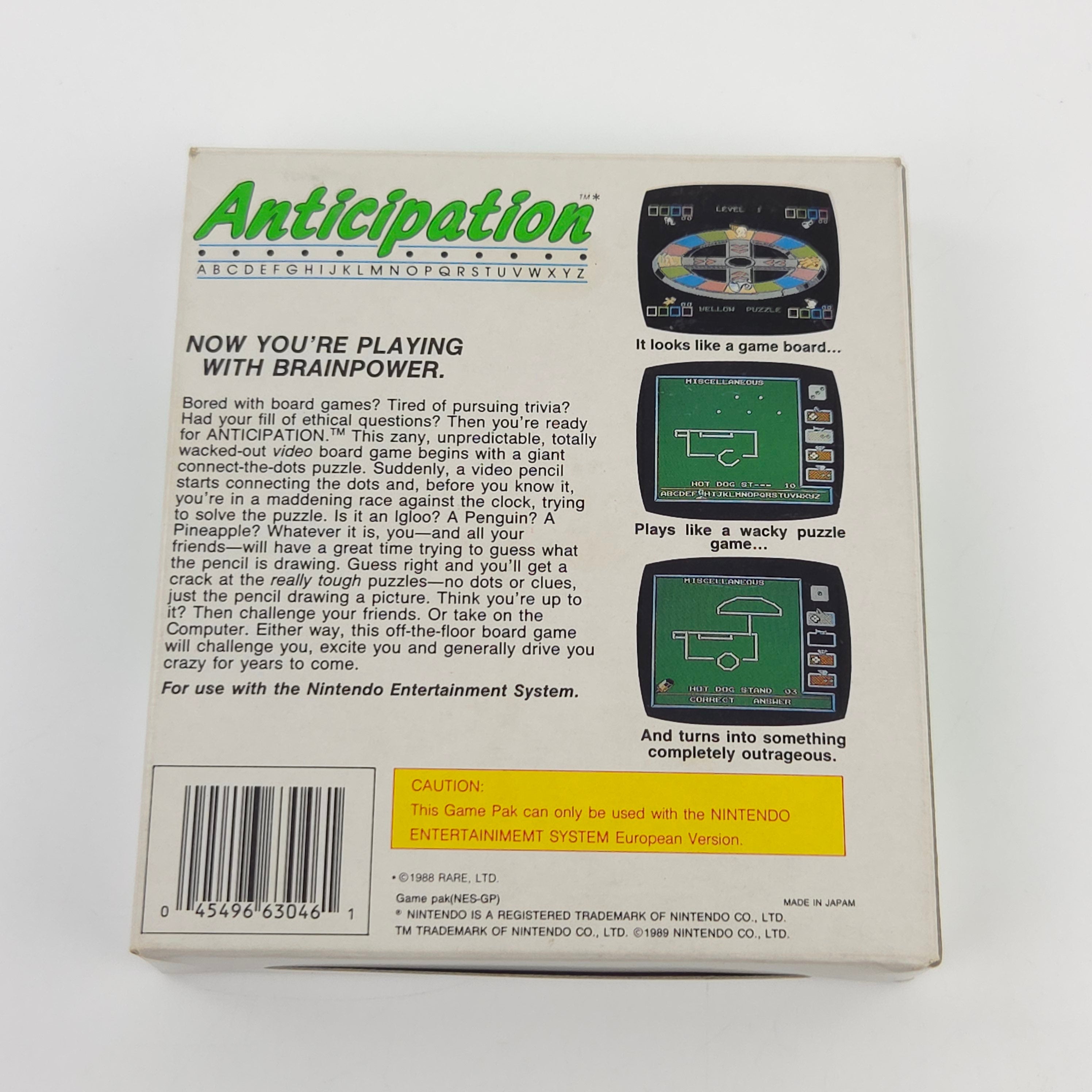 Nintendo NES Spiel – Anticipation (OVP PAL)
