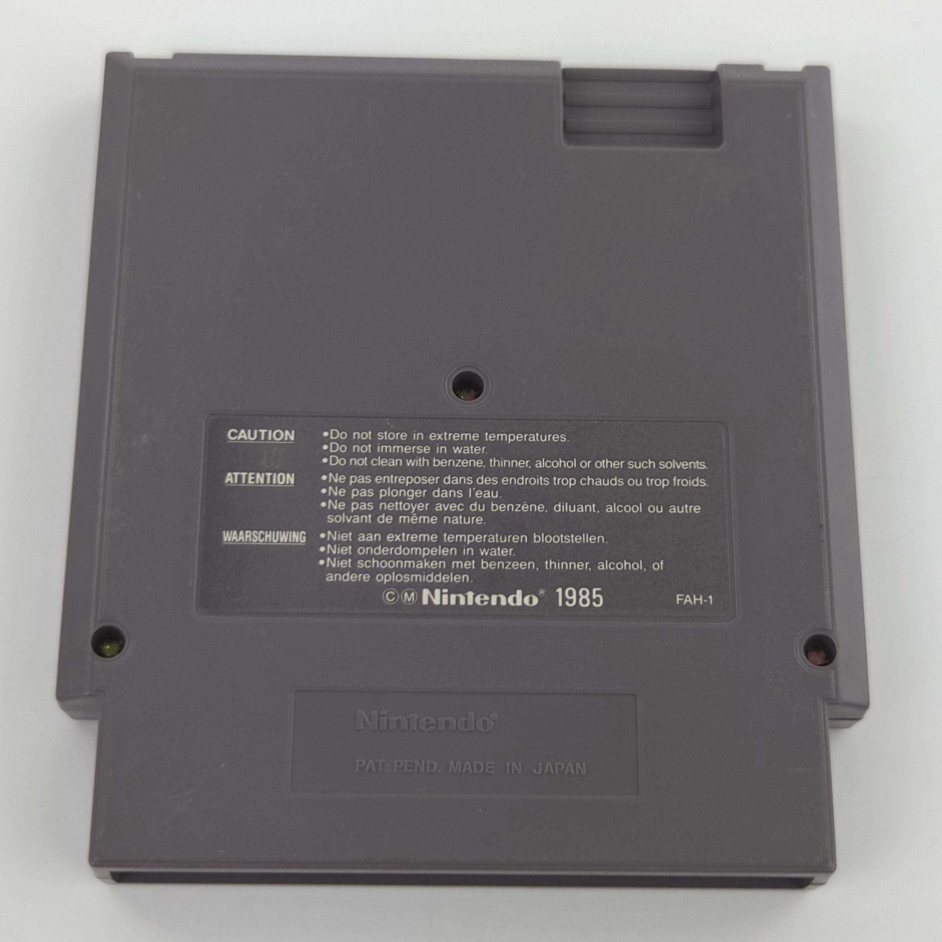 Nintendo NES Spiel Asterix Modul Schutzhülle PAL FRA