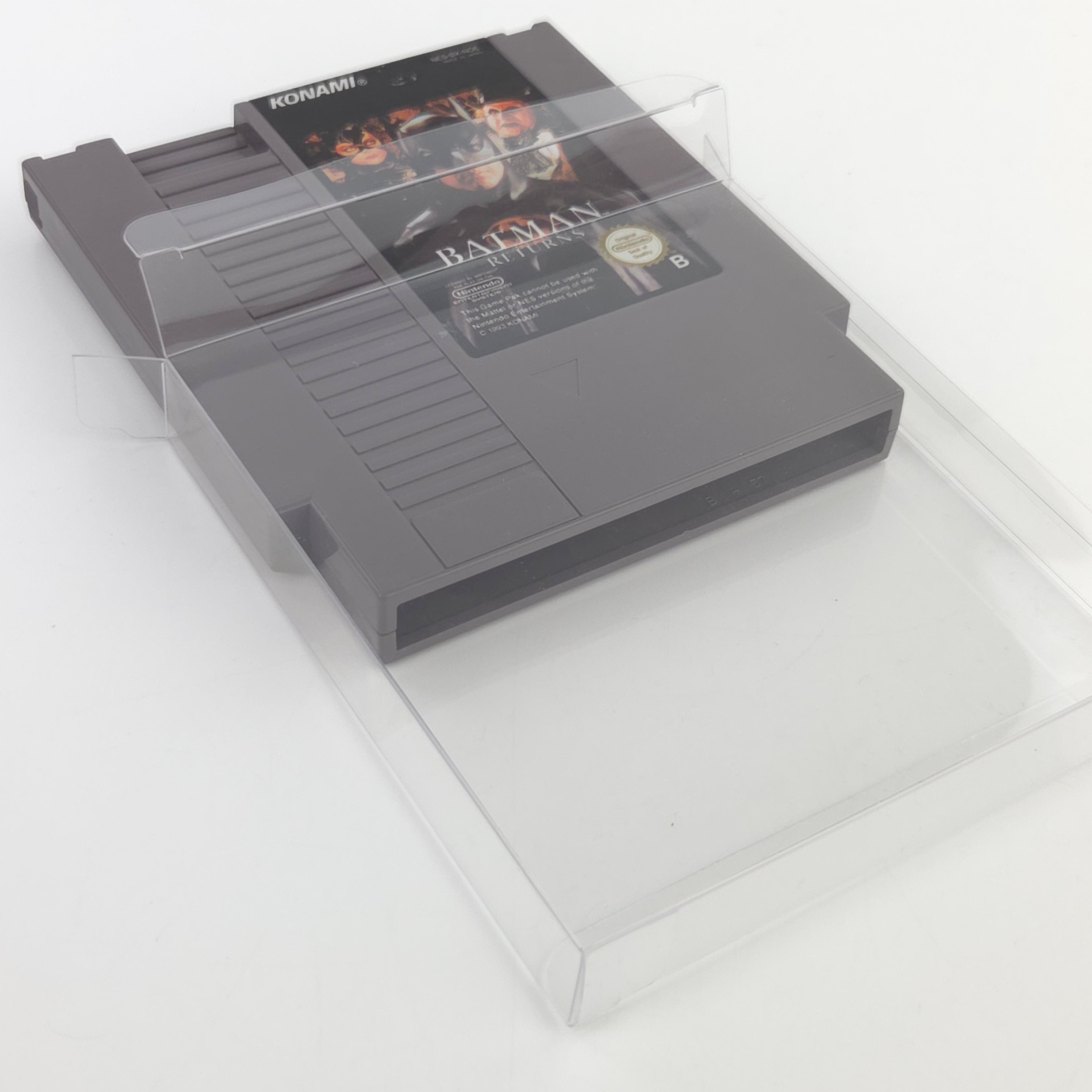 Nintendo NES Spiel Batman Returns Modul Schutzhülle NOE
