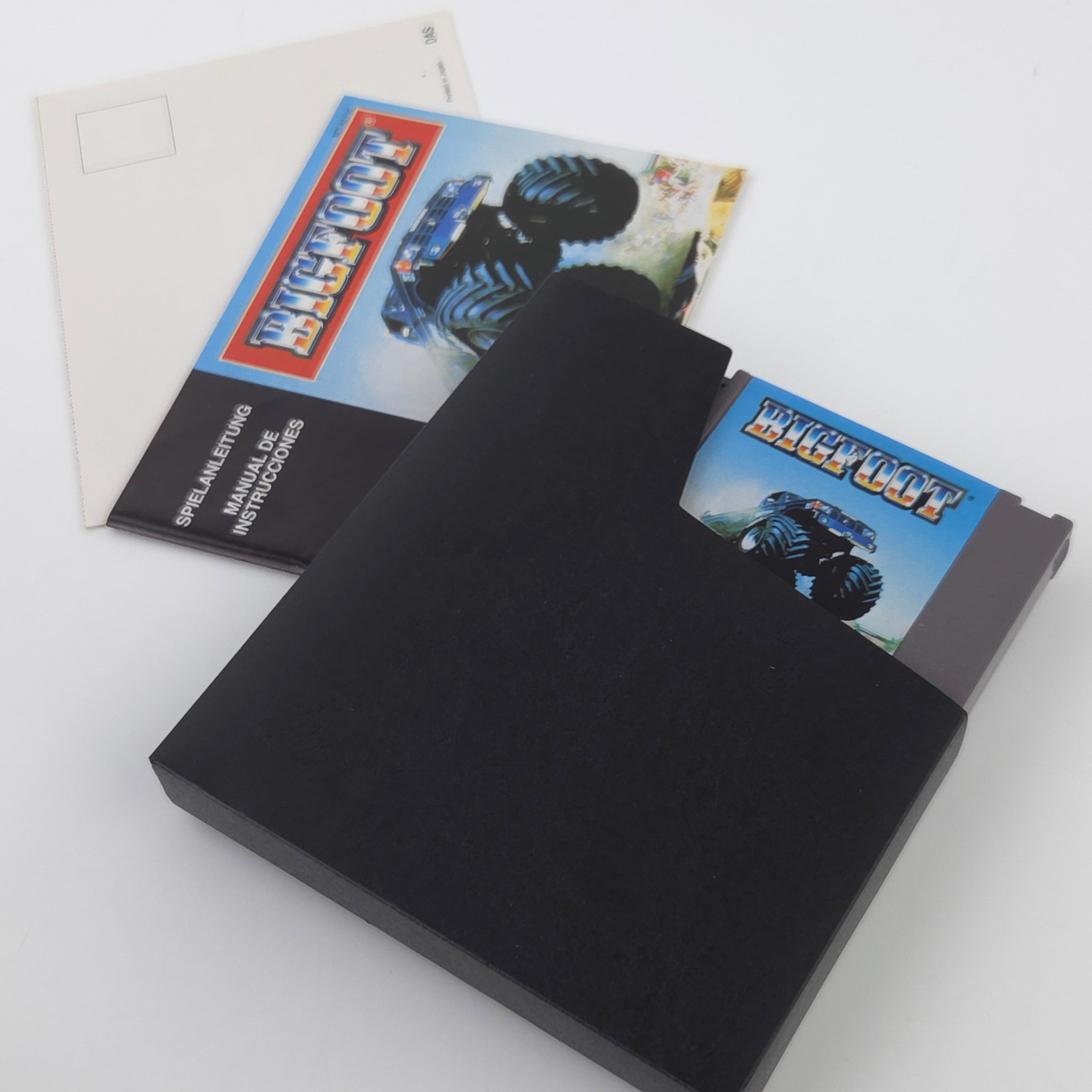 Nintendo NES Spiel – Bigfoot (OVP CIB PAL-B)