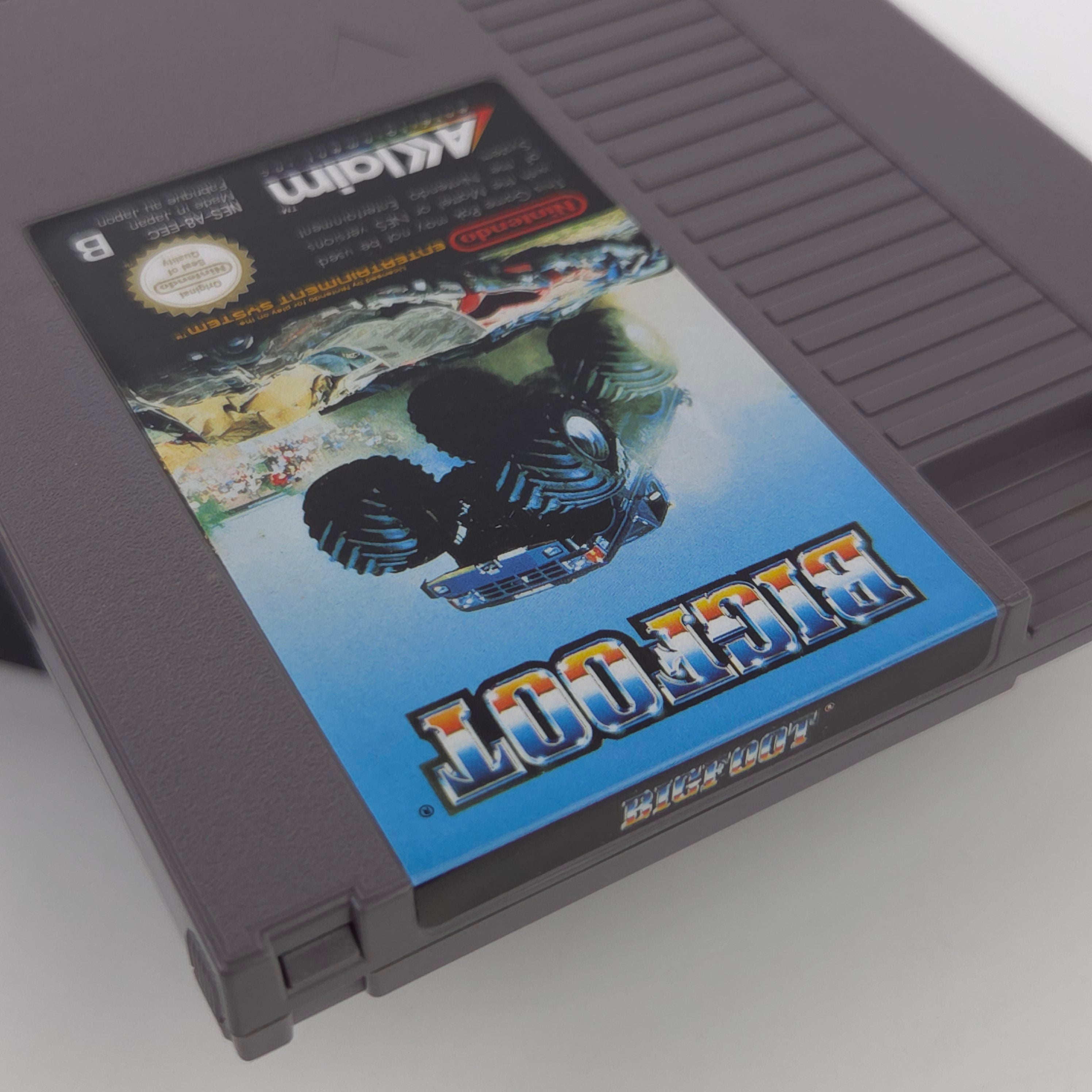 Nintendo NES Spiel – Bigfoot (OVP CIB PAL-B)