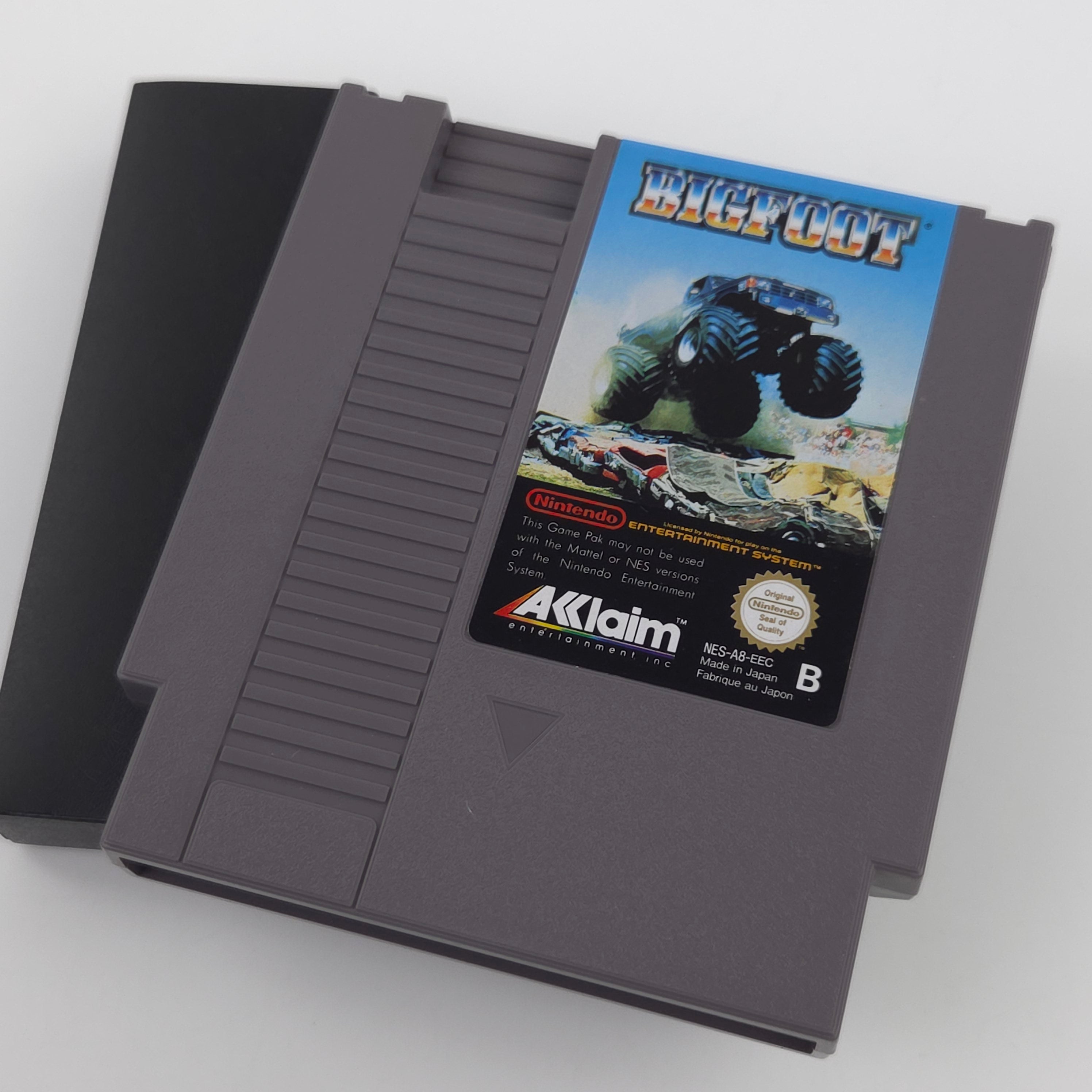 Nintendo NES Spiel – Bigfoot (OVP CIB PAL-B)