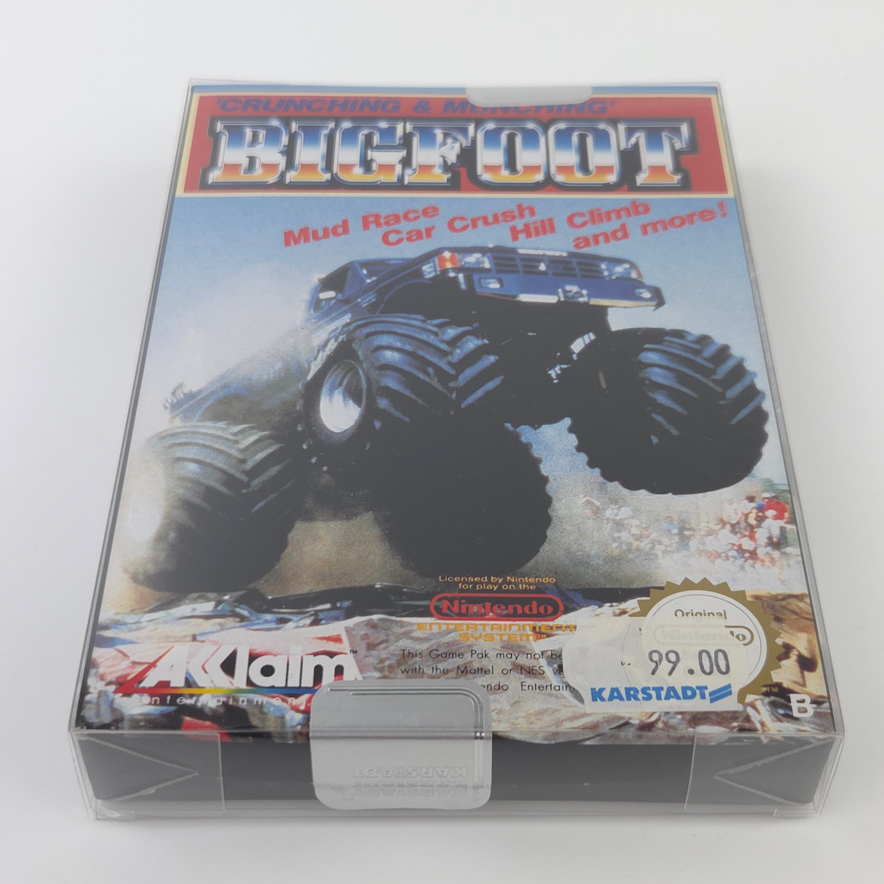 Nintendo NES Spiel – Bigfoot (OVP CIB PAL-B)