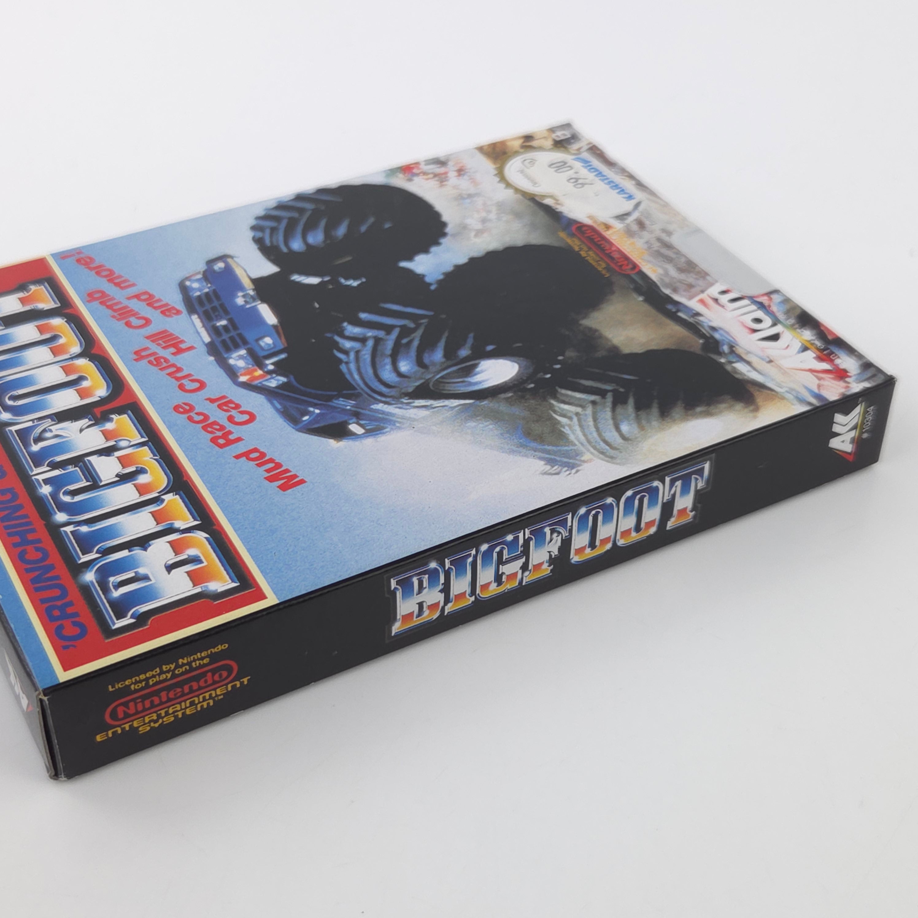 Nintendo NES Spiel – Bigfoot (OVP CIB PAL-B)