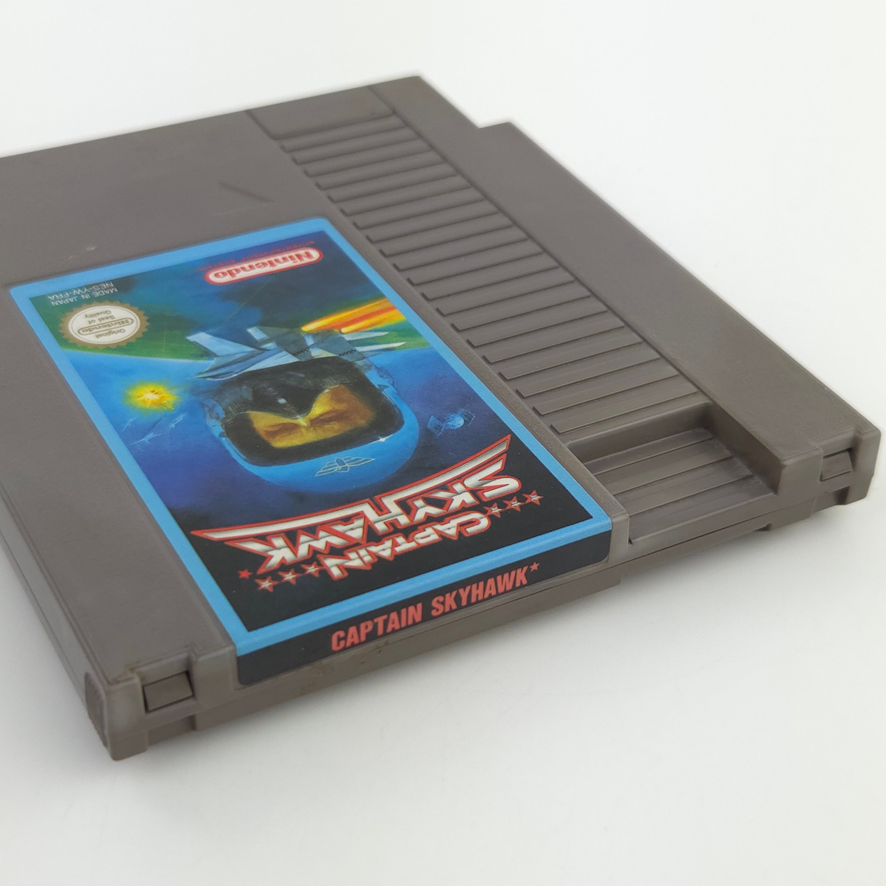 NES Spiel Captain Skyhawk Modul Schutzhülle PAL FRA