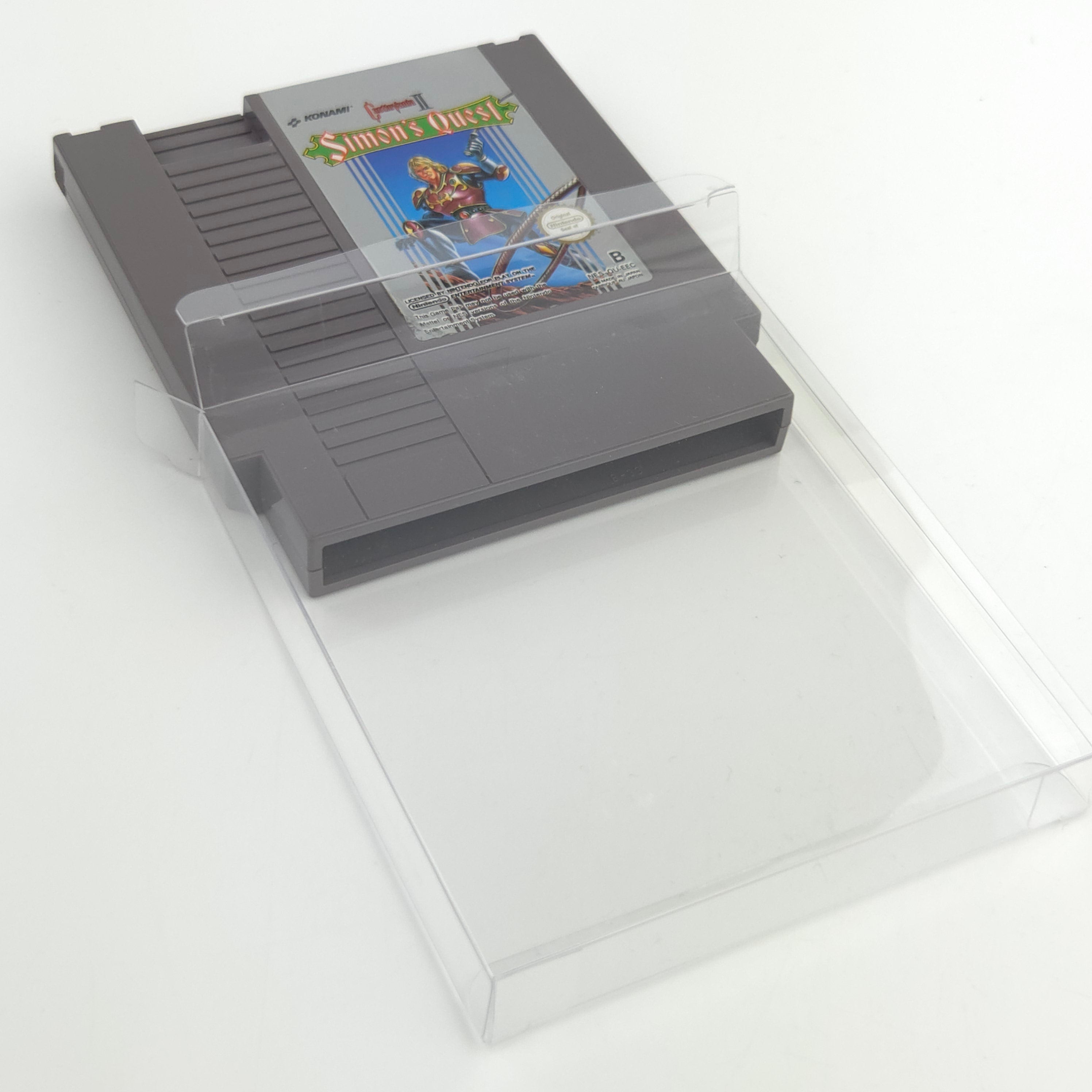NES Spiel Castlevania II Simons Quest Modul Schutzhülle