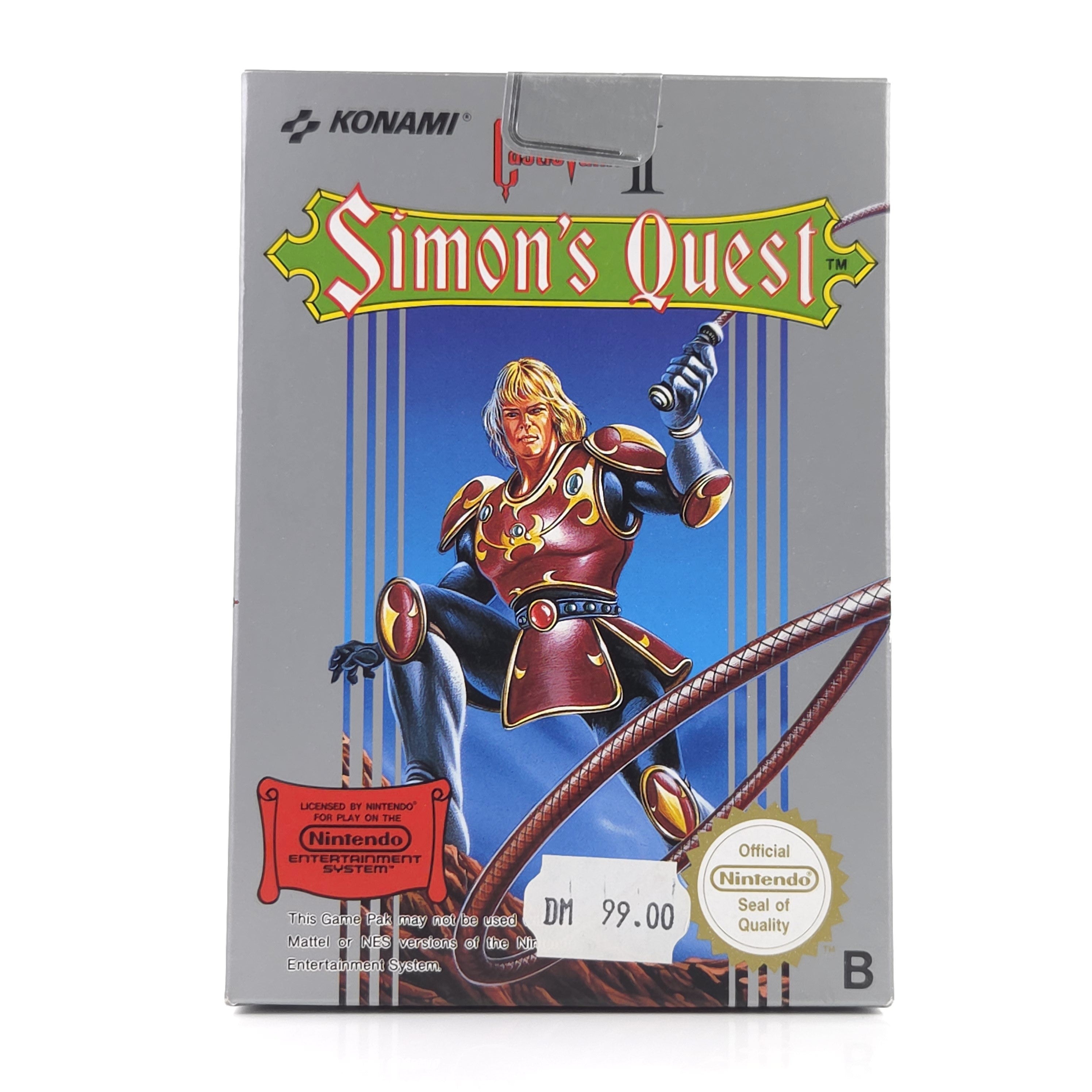 Nintendo NES Spiel – Castlevania II Simons Quest OVP