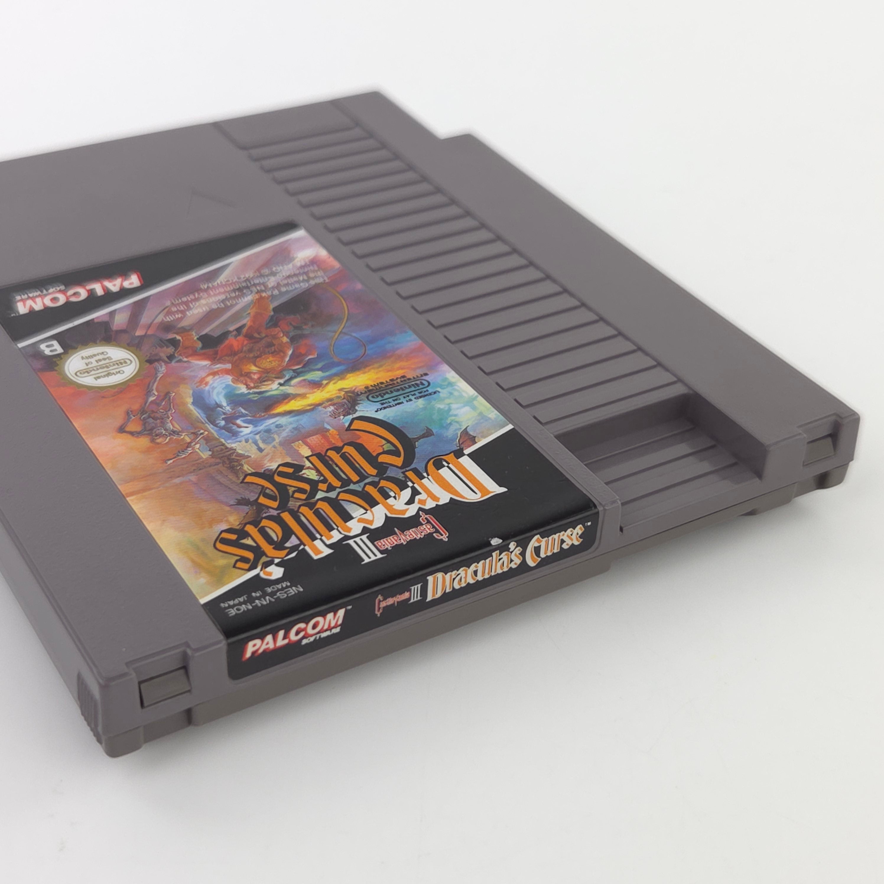 NES Spiel Castlevania III Draculas Curse Modul Schuber