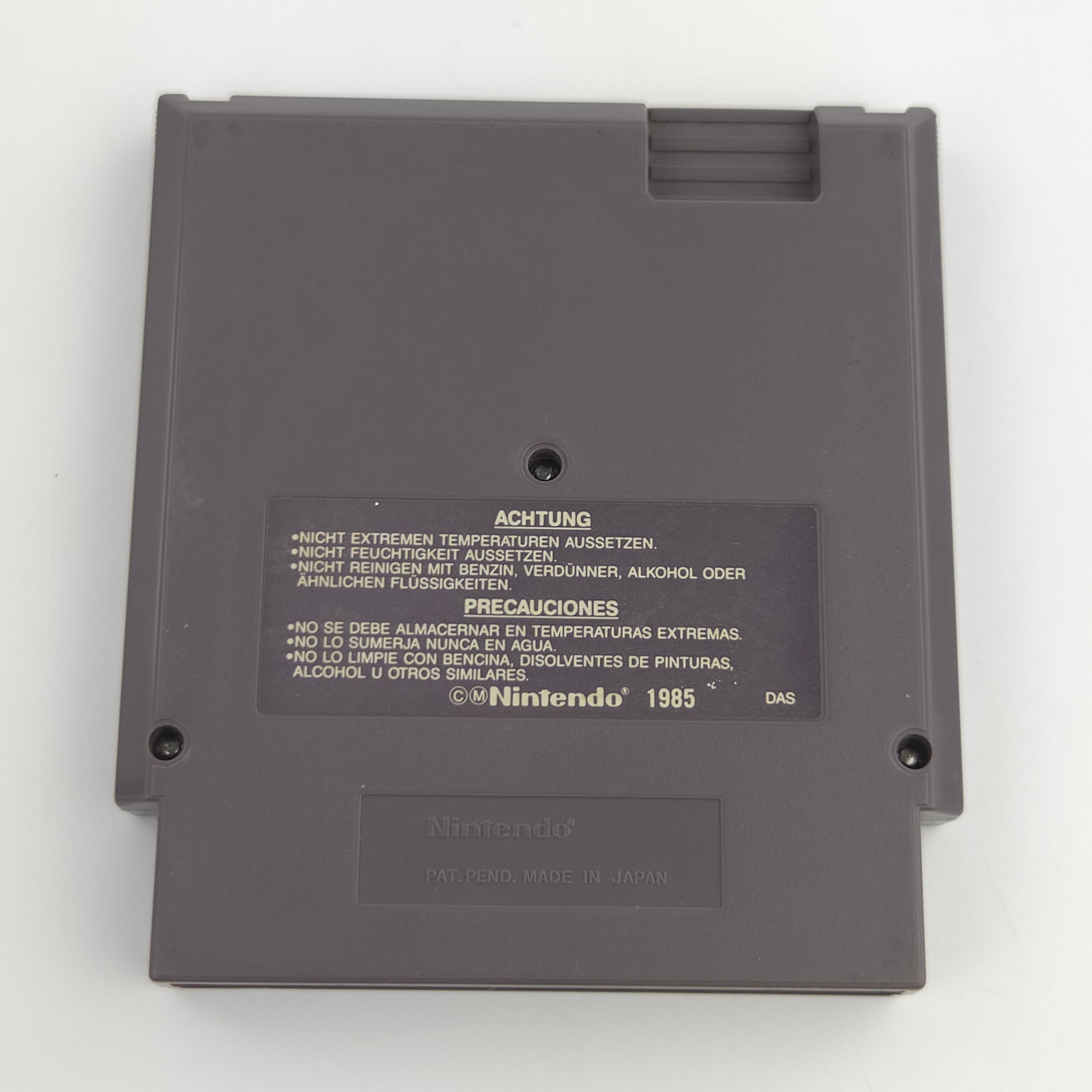 Nintendo NES Spiel Castlevania Modul Schutzhülle PAL-B