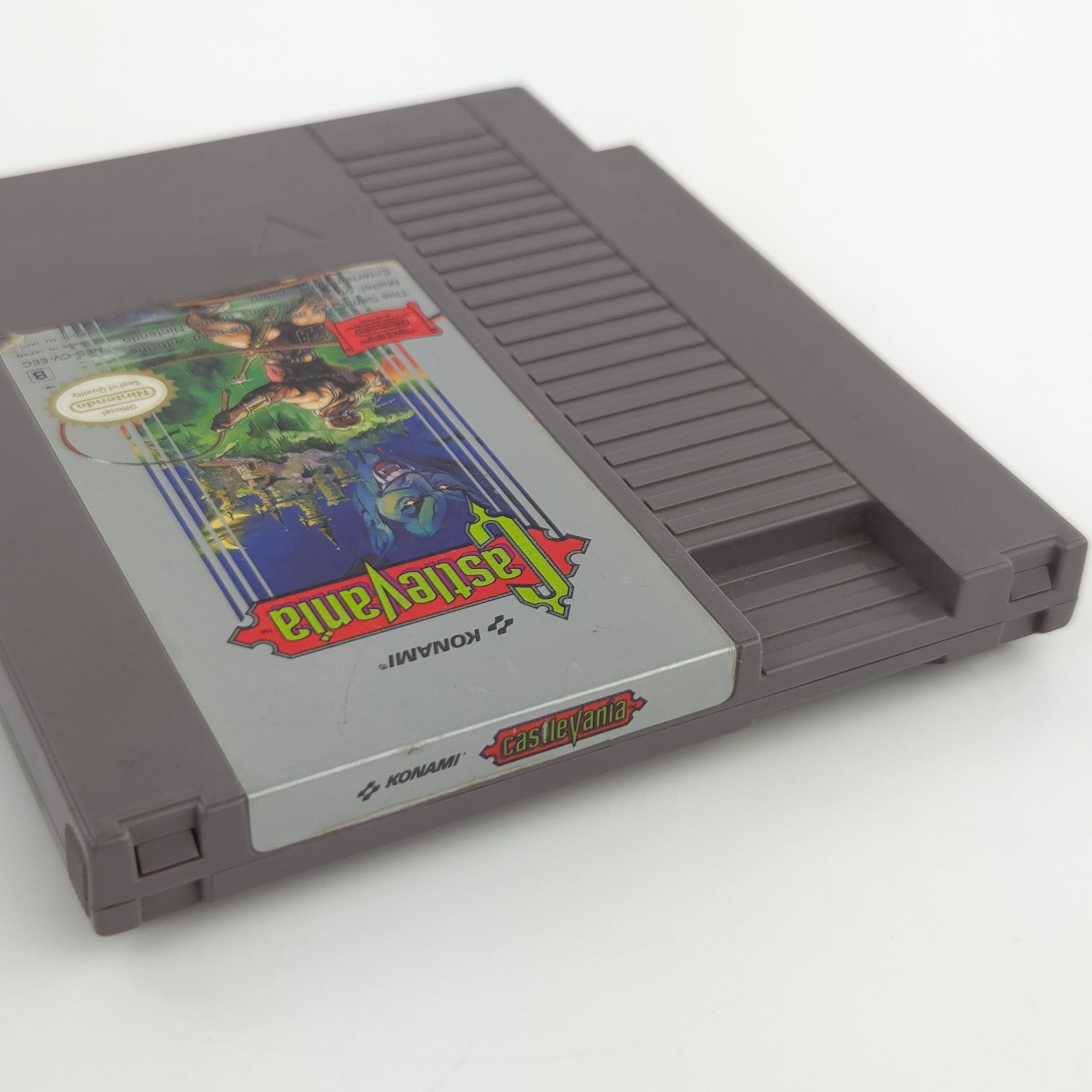Nintendo NES Spiel Castlevania Modul Schutzhülle PAL-B