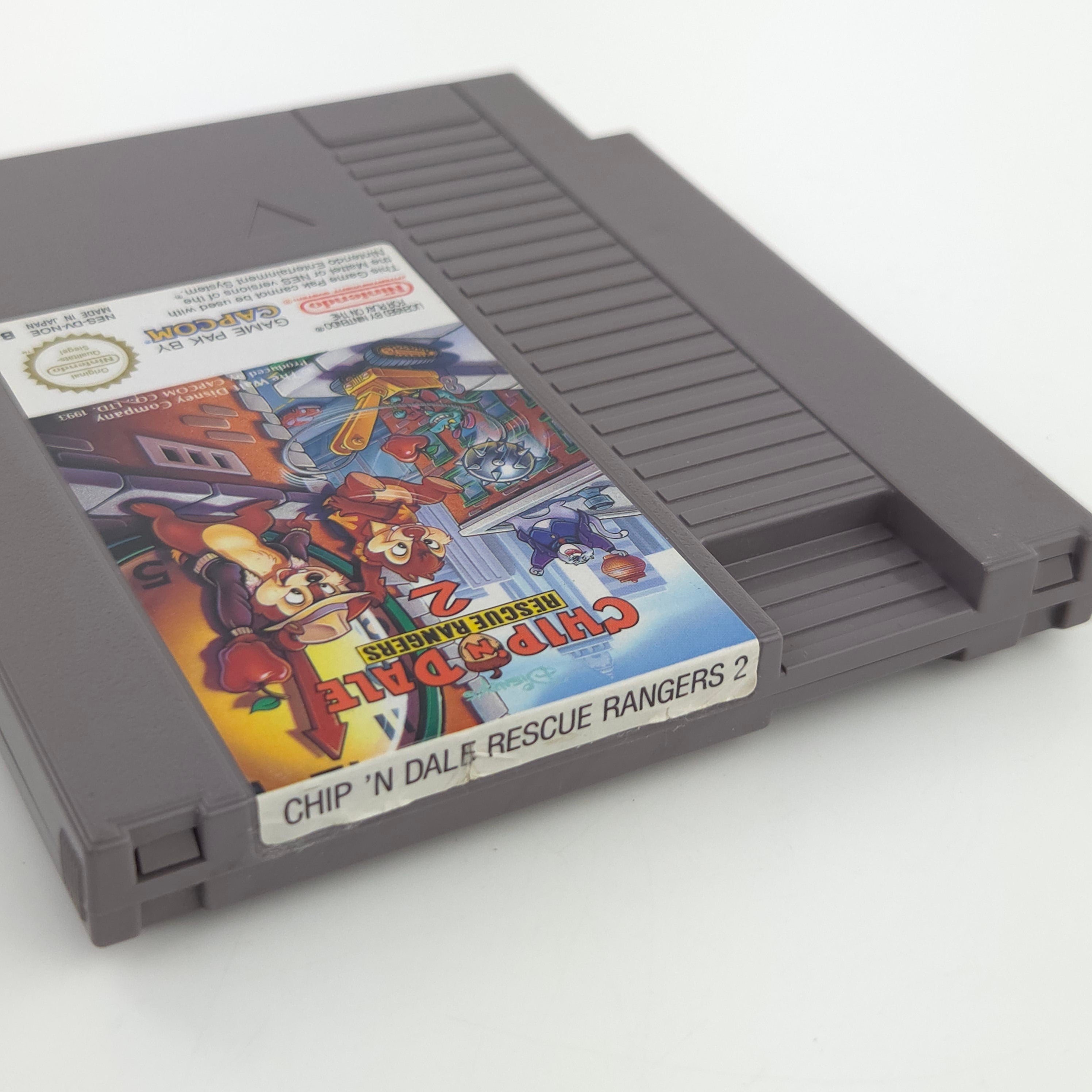 Nintendo NES Spiel Chip N Dale Rescue Rangers 2 Case NOE