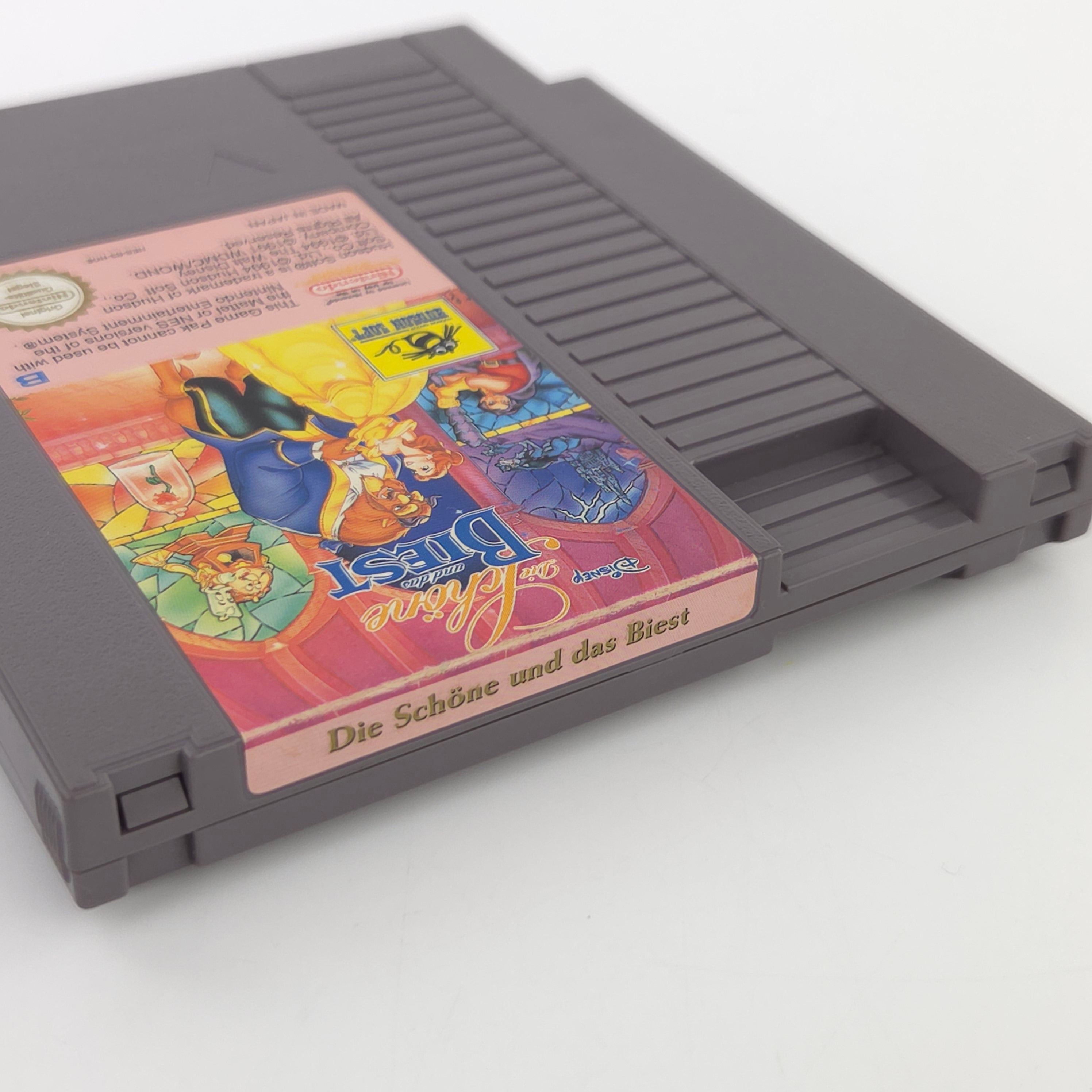 NES Spiel Die Schöne und das Biest Modul Schuber NOE