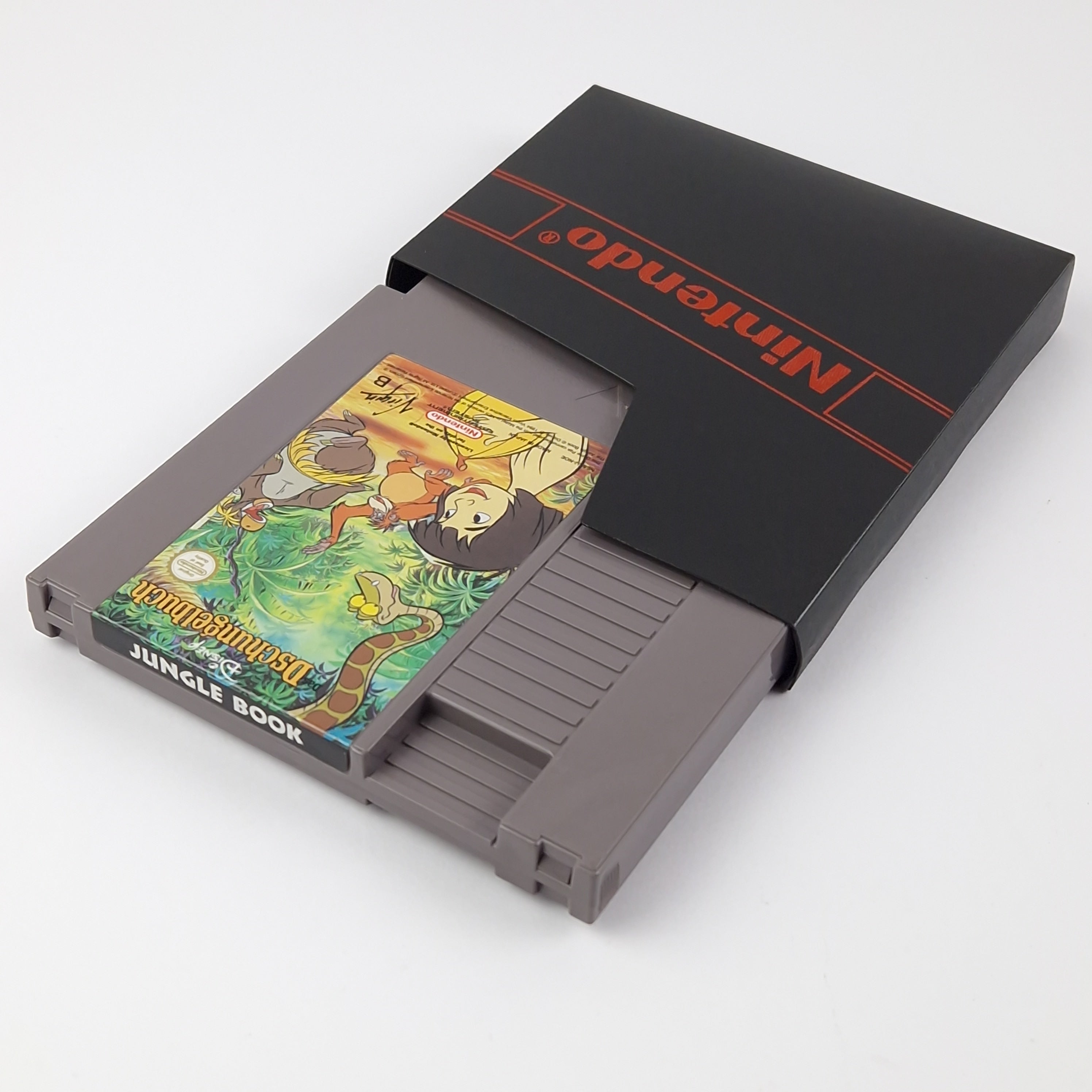 Nintendo NES Spiel – Disney Dschungelbuch PAL-B Modul Schuber