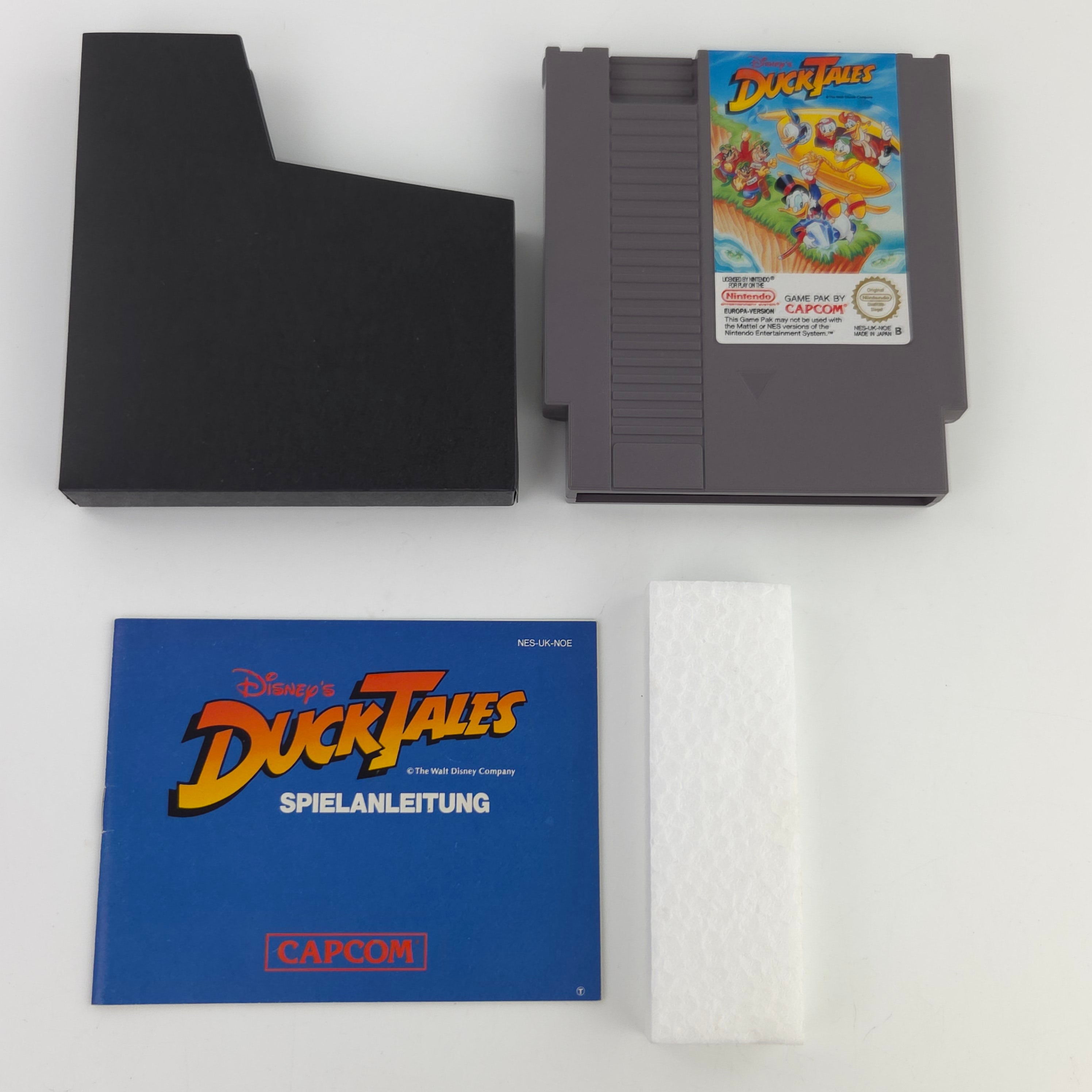 NES Spiel Disney Duck Tales Modul Anleitung OVP NOE