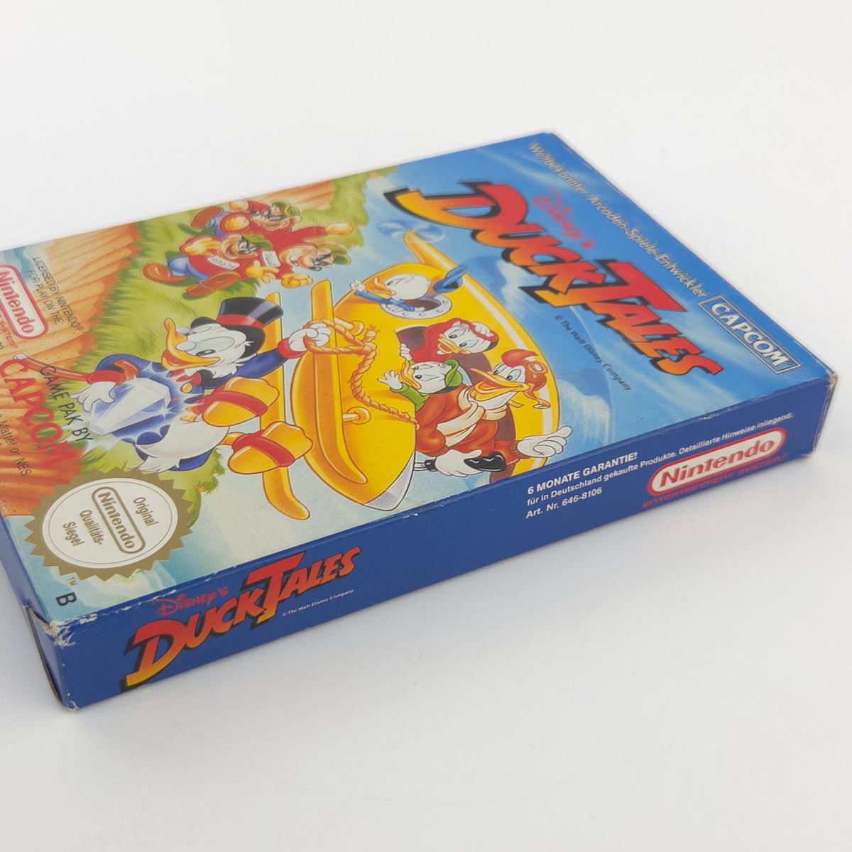 Nintendo NES Spiel: Disneys Duck Tales - Modul Anleitung OVP (PAL-B NOE) Capcom