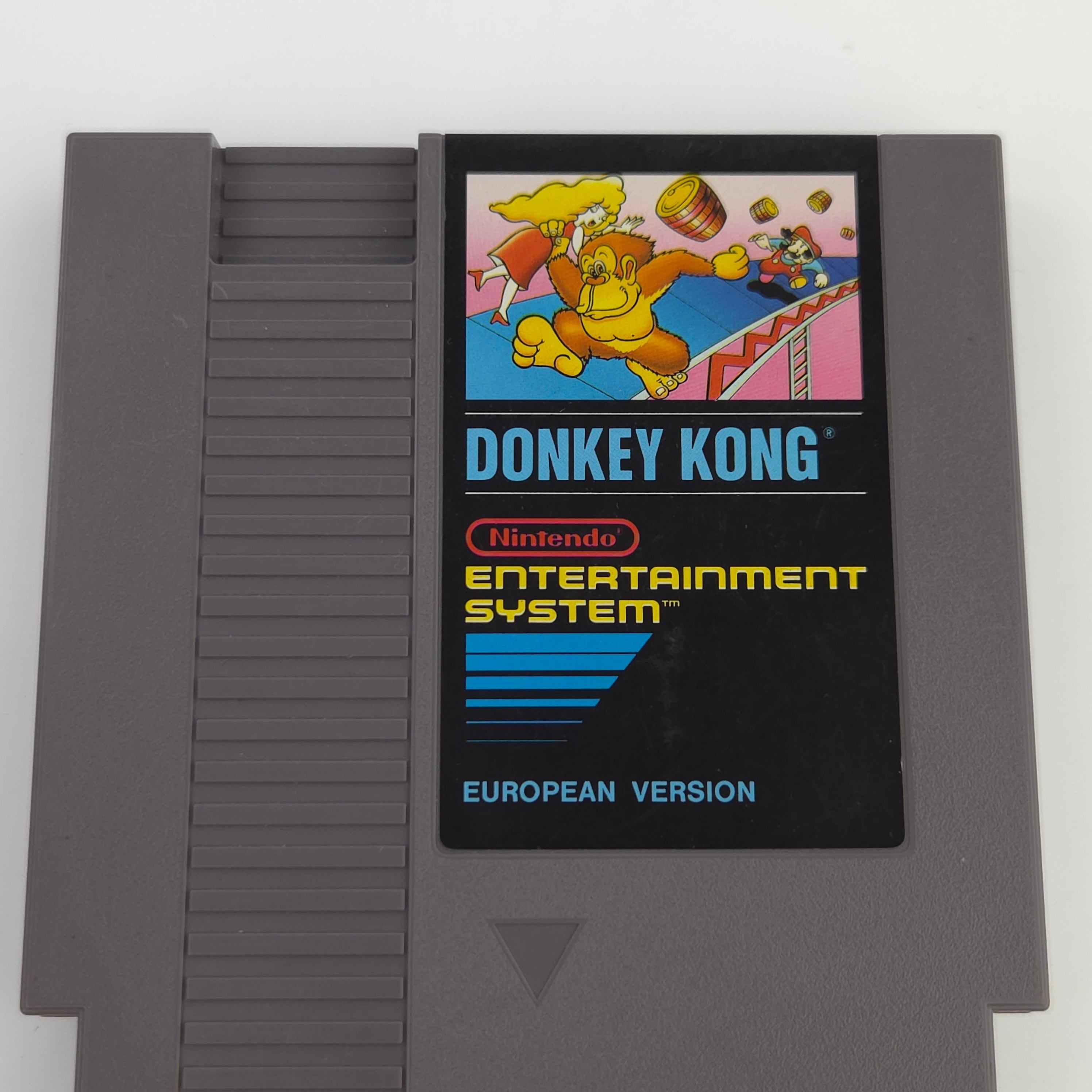Nintendo NES Spiel Donkey Kong Modul Schutzhülle PAL