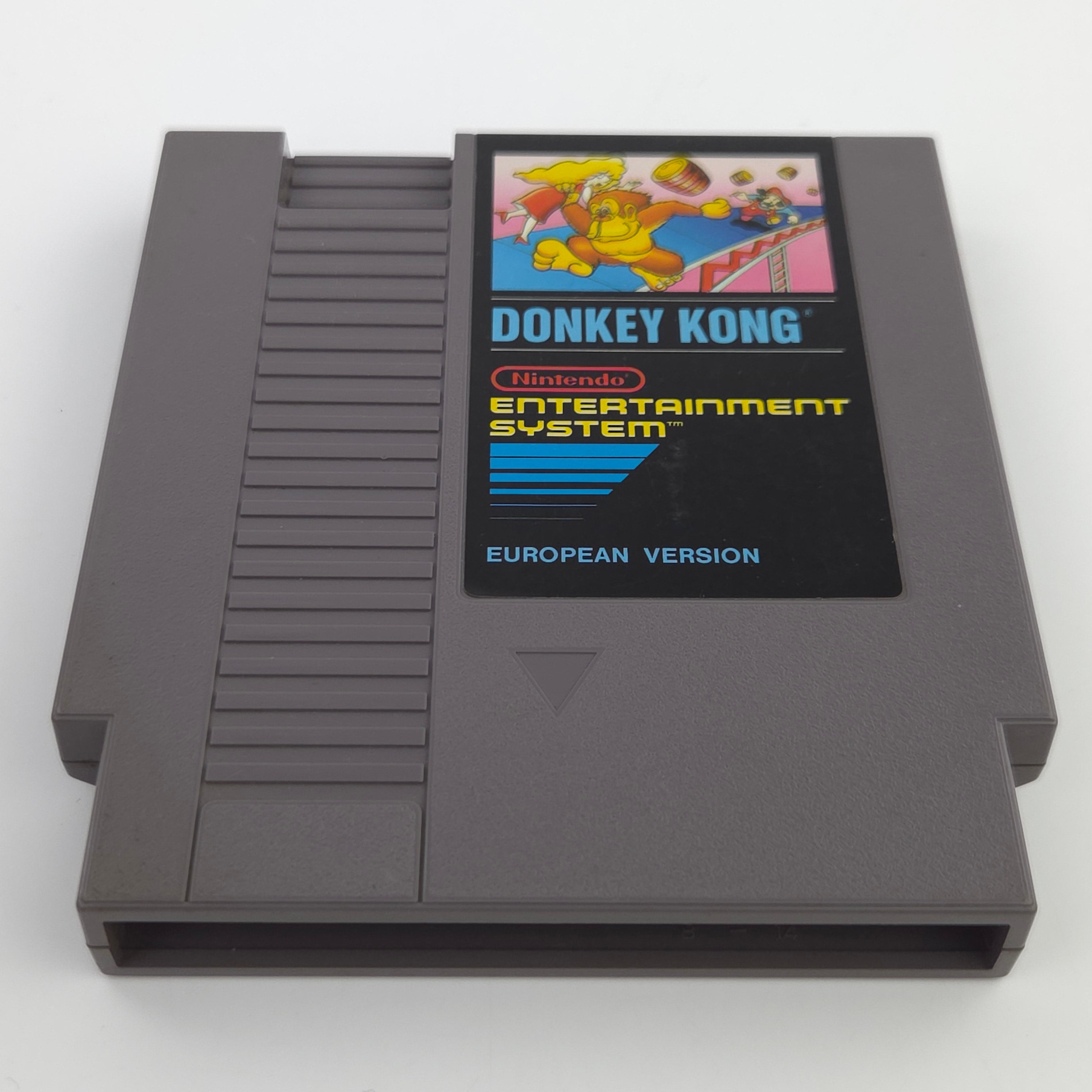 Nintendo NES Spiel Donkey Kong Modul Schutzhülle PAL