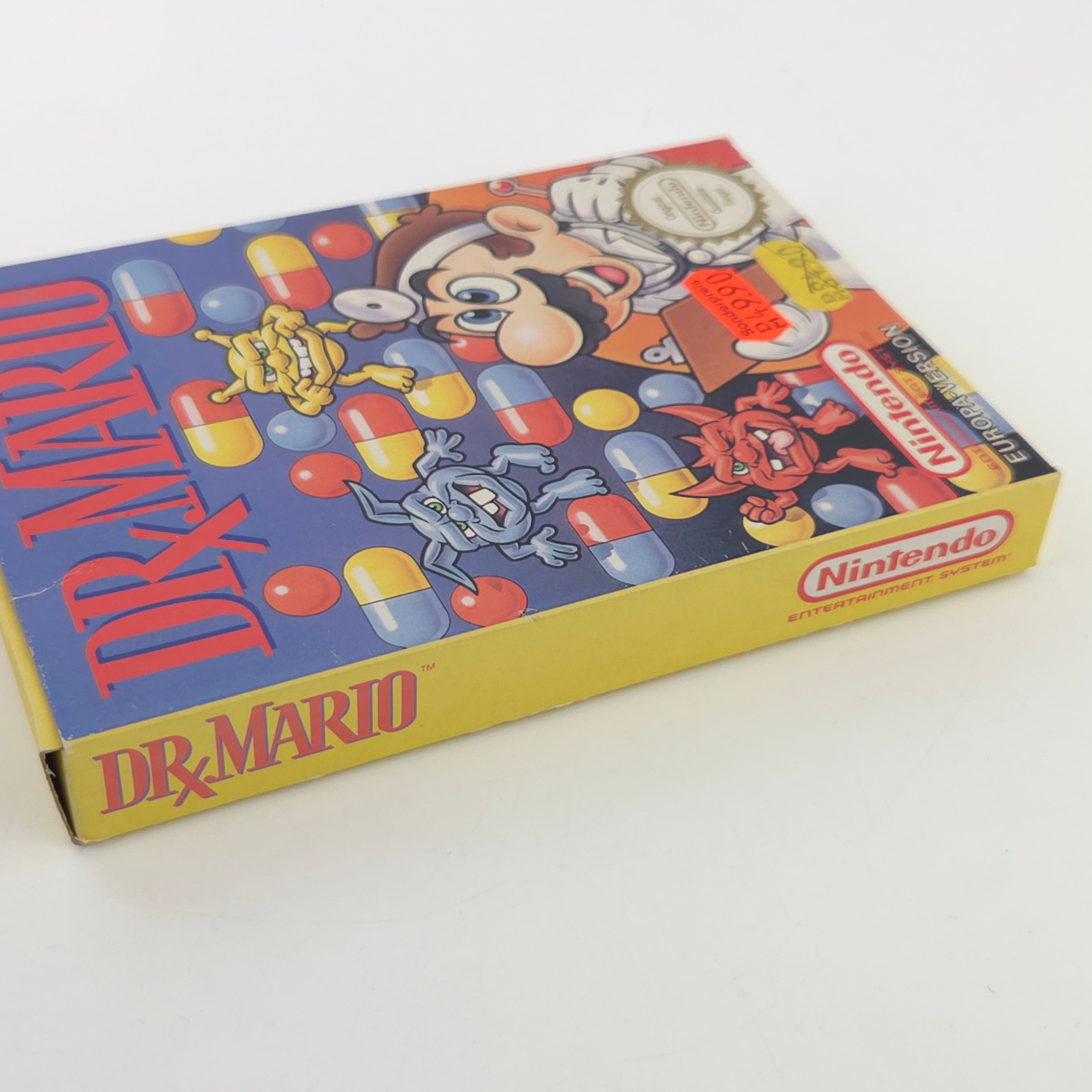 Nintendo NES Spiel Dr Mario Komplett OVP