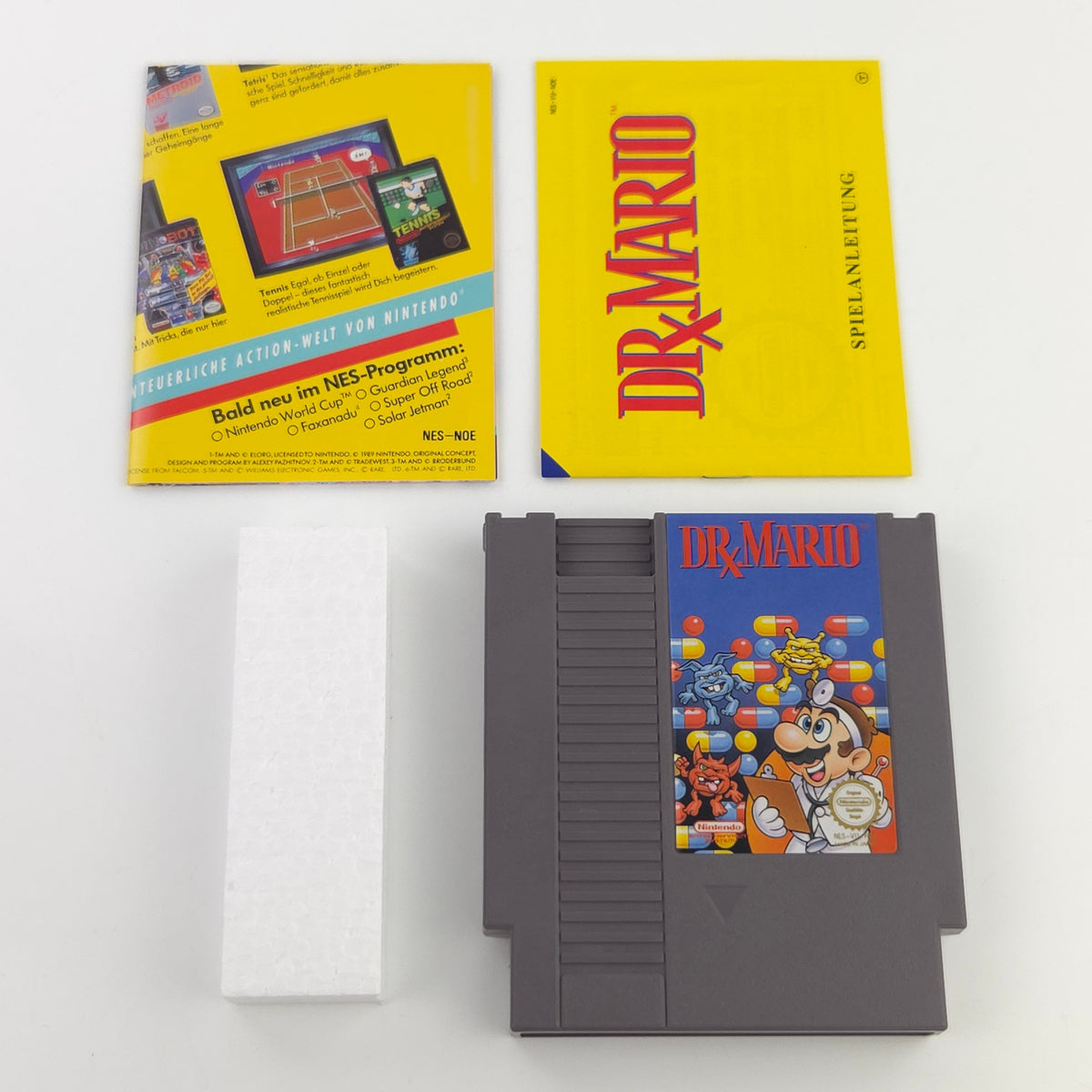 Nintendo NES Spiel Dr Mario Komplett OVP