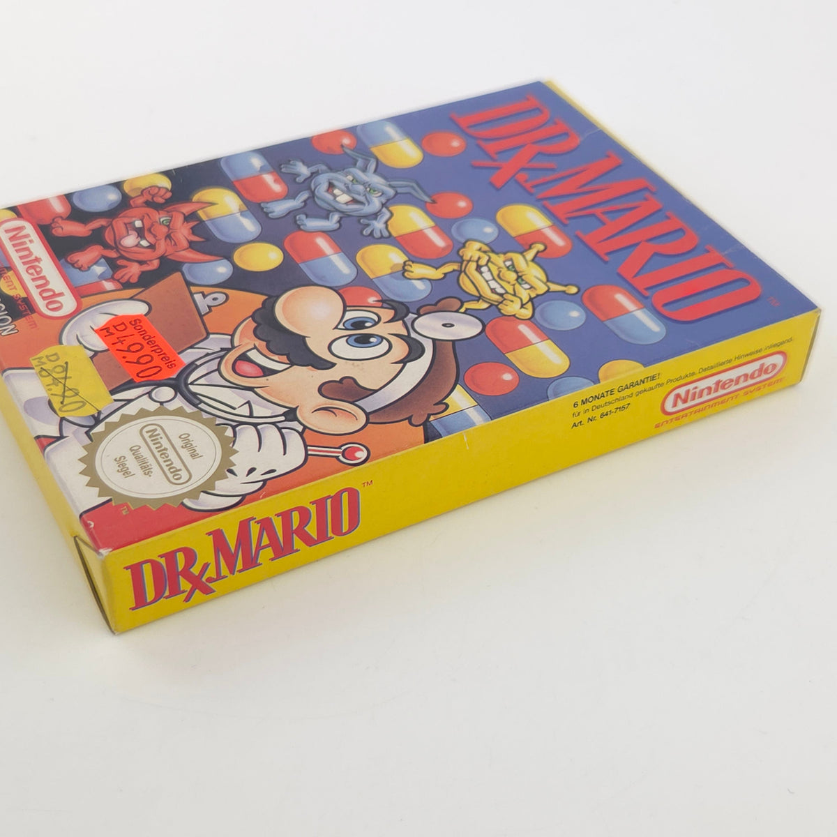 Nintendo NES Spiel Dr Mario Komplett OVP