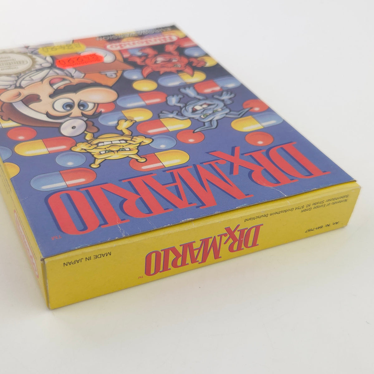 Nintendo NES Spiel Dr Mario Komplett OVP