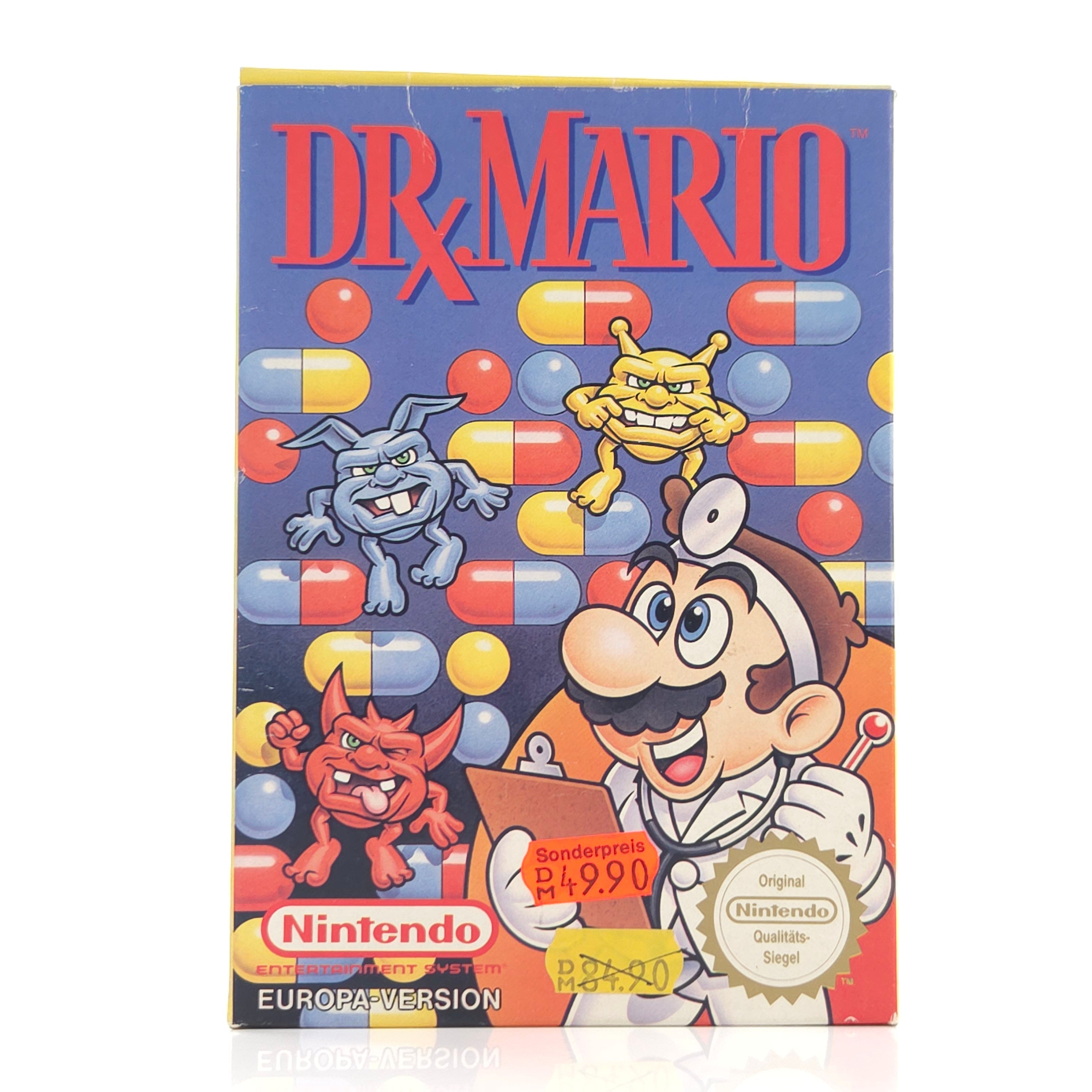 Nintendo NES Spiel Dr Mario Komplett OVP