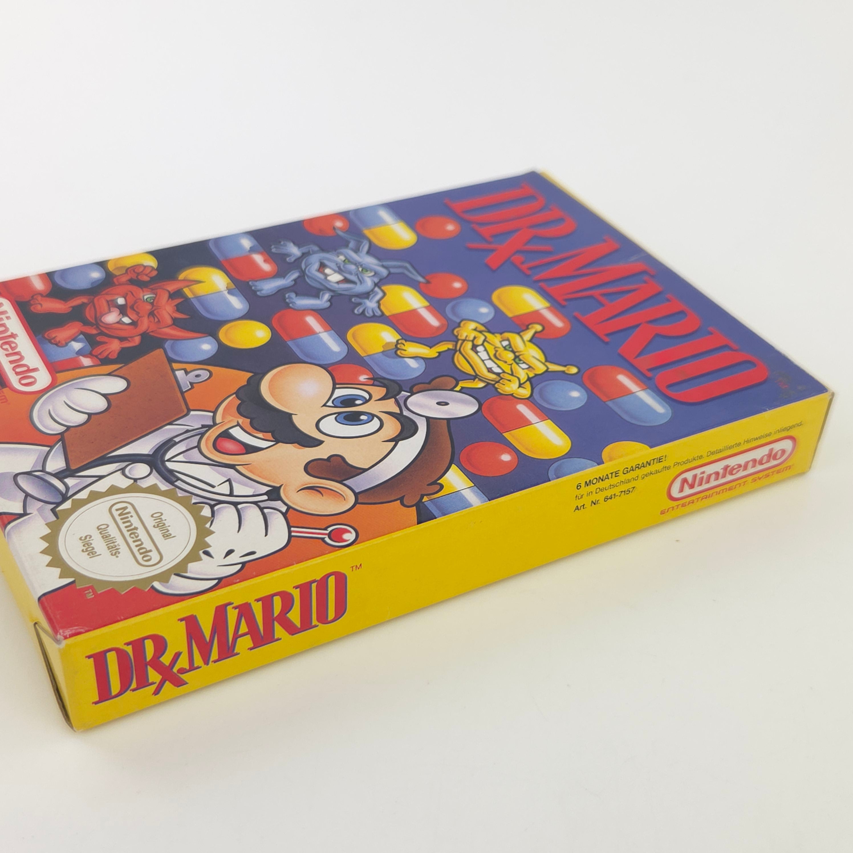 Nintendo NES Spiel DR. Mario Modul Anleitung OVP PAL NOE