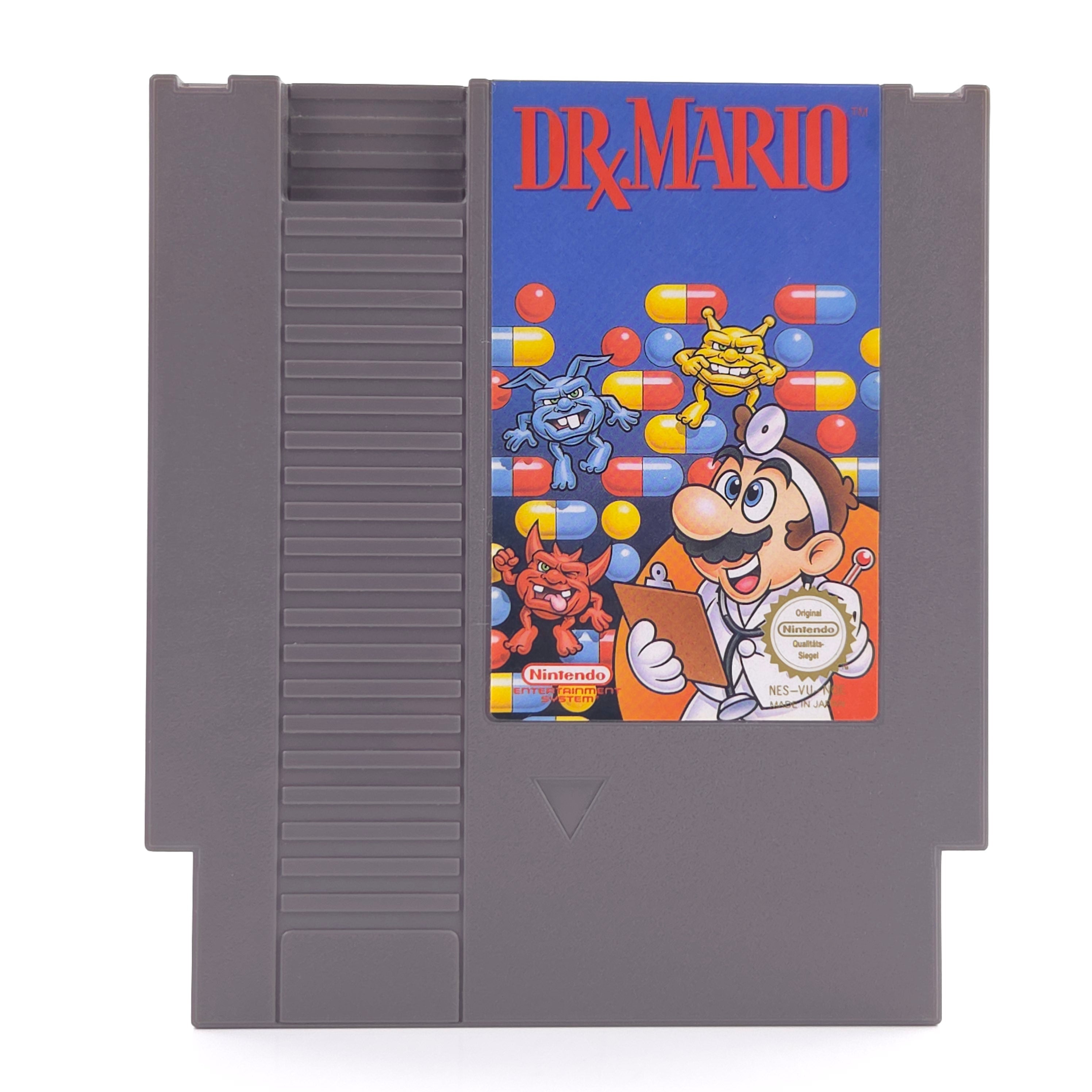Nintendo NES Spiel Dr. Mario Modul Schutzhülle PAL NOE