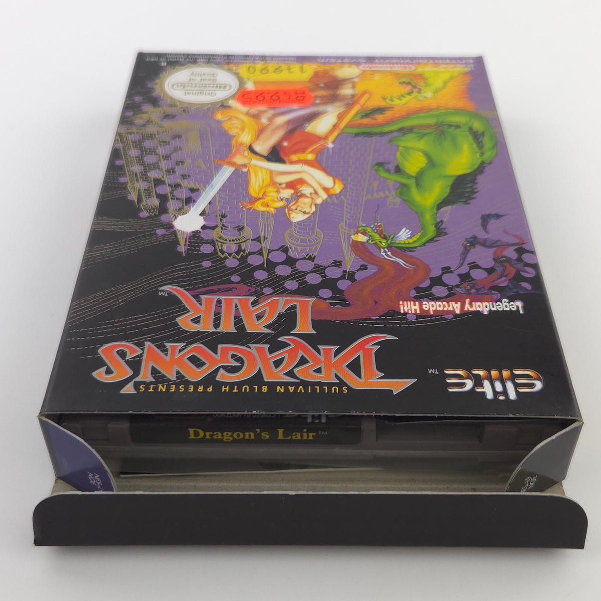 Nintendo NES Spiel Dragons Lair nahezu neuwertig CIB