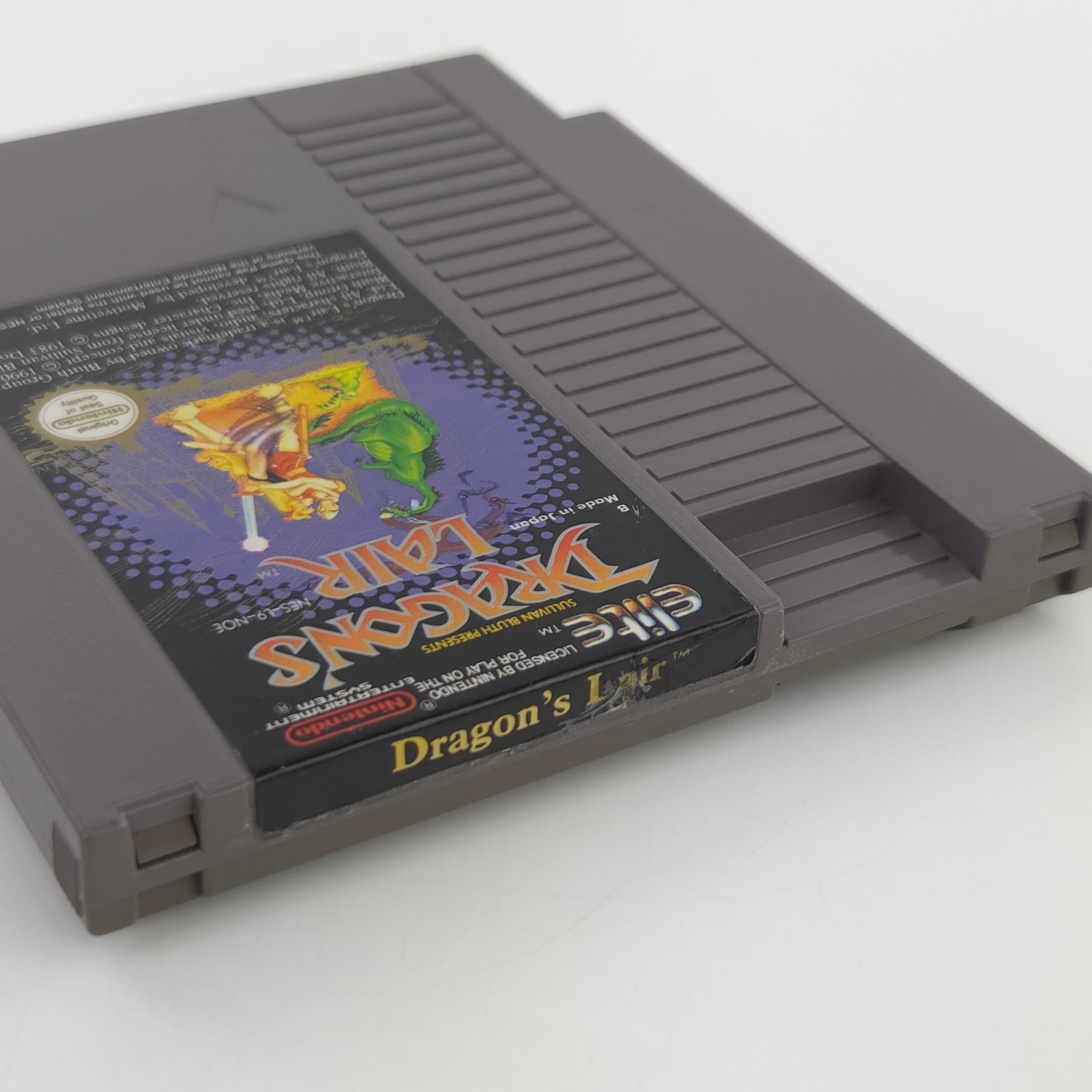Nintendo NES Spiel Dragons Lair Modul Schutzhülle NOE