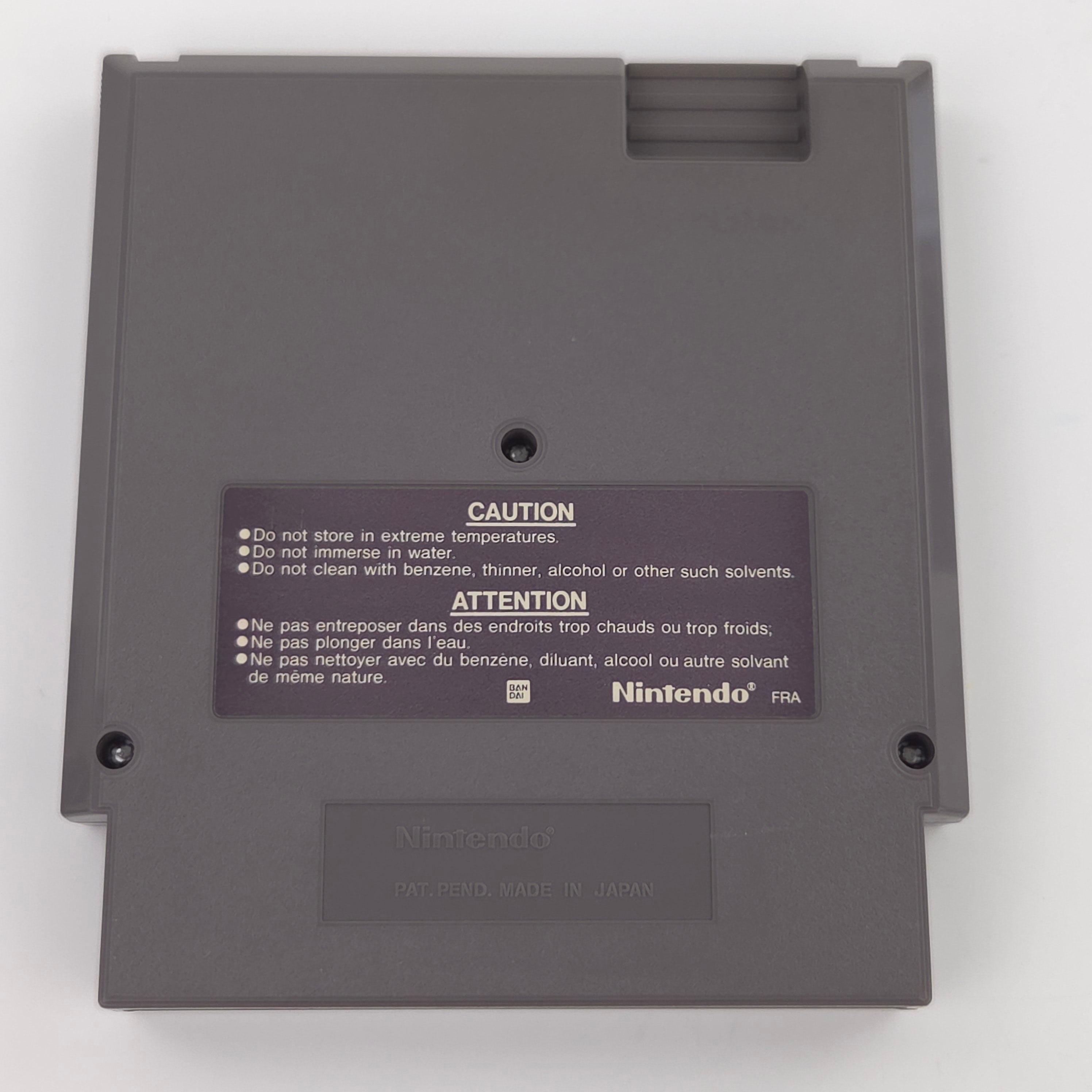 NES Spiel Duck Hunt Modul Cartridge PAL B FRA Gut