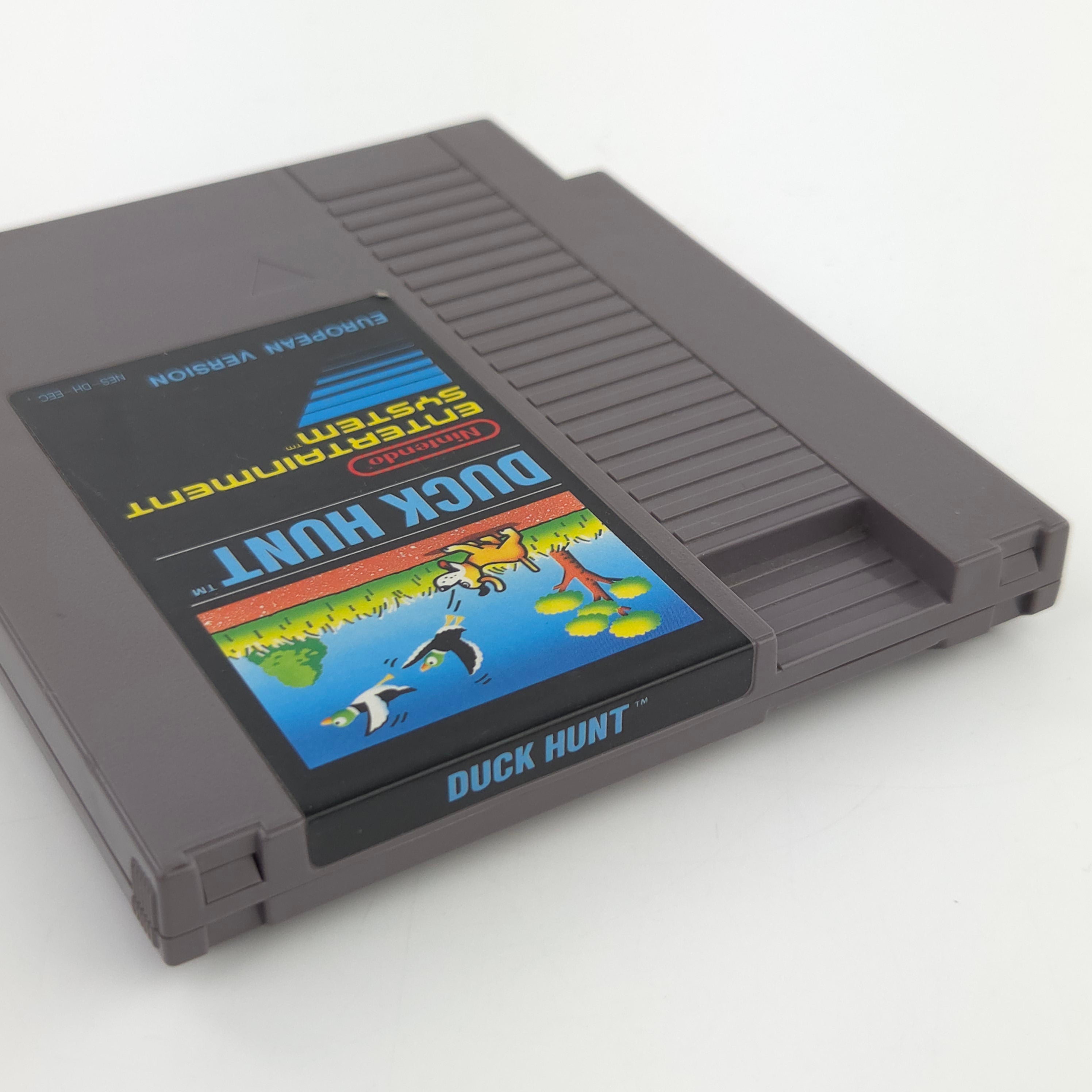 Nintendo NES Spiel Duck Hunt Modul Schutzhülle PAL B EEC