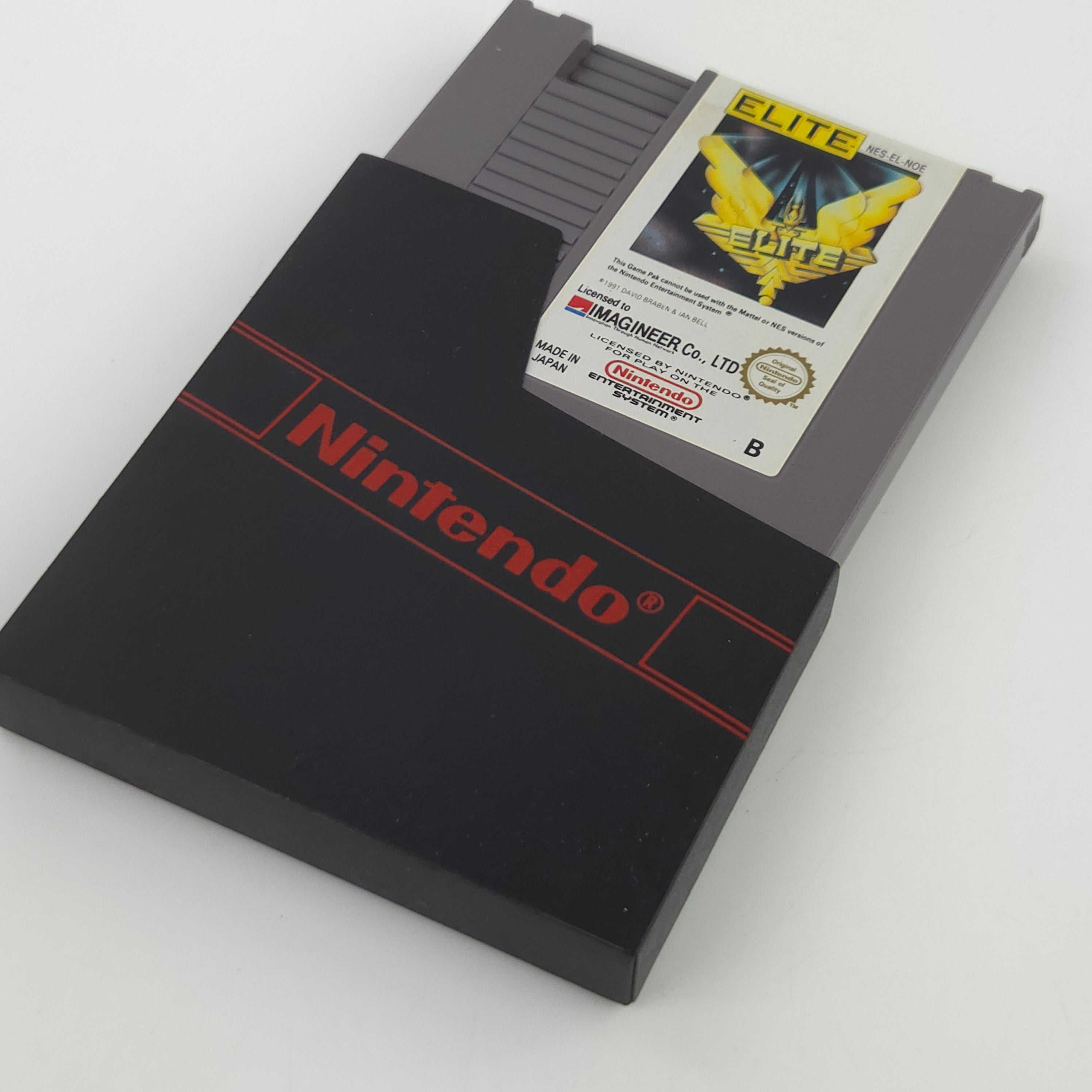 NES Spiel Elite Modul Anleitung Imagineer PAL NOE 1991